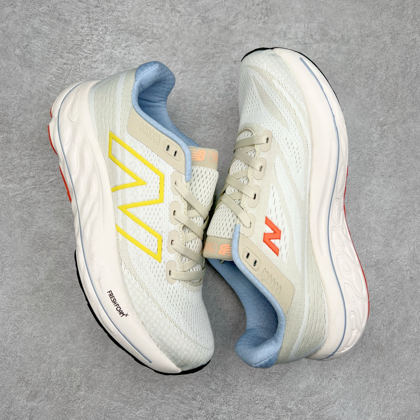 图片[3]-New Balance Fresh Foam X Vongo NB新百伦 V6系列低帮轻量化厚底健身休闲运动慢跑鞋 原楦原纸版开发#采用一体式工程网眼鞋面及热熔Logo细节#中底嵌入Fresh Foam X 中底轻量化泡沫技术#组合防滑耐磨橡胶外底片❗️更厚更弹,NB舒适健步跑鞋!近赏｜无论是日常慢跑，还是City Walk，它都可轻松应对提起今年最流行的事情，想必在你所在的城市来一段City Walk，带给你久违的松弛感、治愈你柔软的需要的New Balance NB Vongo v6顶级稳定支撑跑鞋 | Vongo v6是New Balance顶级稳定支撑训练鞋，稳定性出色，功能强大，舒适度高。中底使用的是NB最新的Fresh Foam X泡棉，内嵌一款TPU板，增加稳定性。可以进行日常长距离训练。尺码：36 37 37.5 38 38.5 39.5 40 40.5 41.5 42 42.5 43 44 45-选品中心