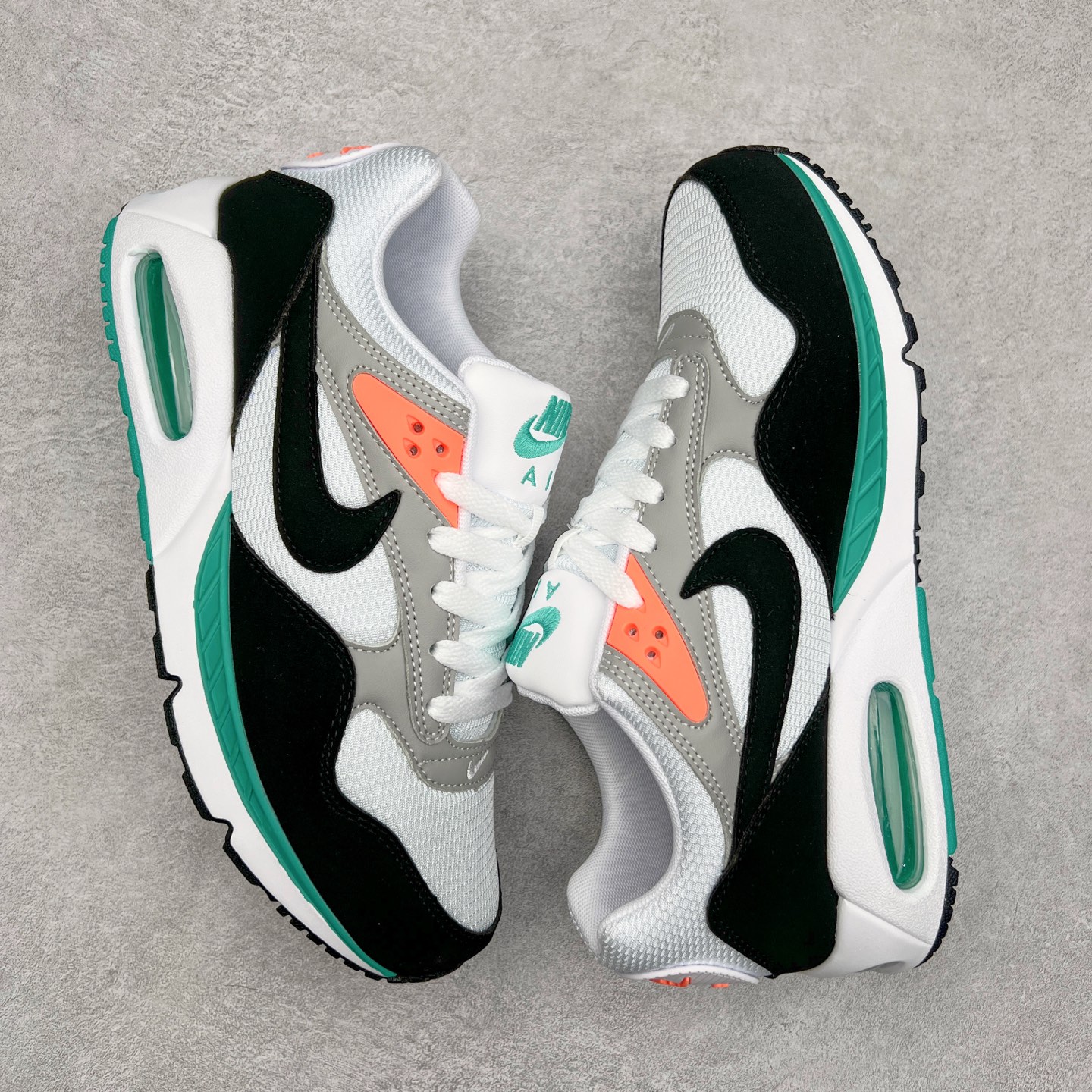 图片[3]-NK Air Max Correlate 关联系列低帮气垫百搭休闲运动慢跑鞋 580518 选用网眼鞋面 脚感舒适透气 鞋舌、鞋侧及后跟处饰有品牌标识 简约大气又时尚 采用经典系带开合方式 可自由调节松紧度 泡棉中底搭载Max Air气垫 具有良好的回弹性及缓震性能 橡胶外底可防滑耐磨 提升抓地力 尺码：36 36.5 37.5 38 38.5 39 40 40.5 41 42-选品中心