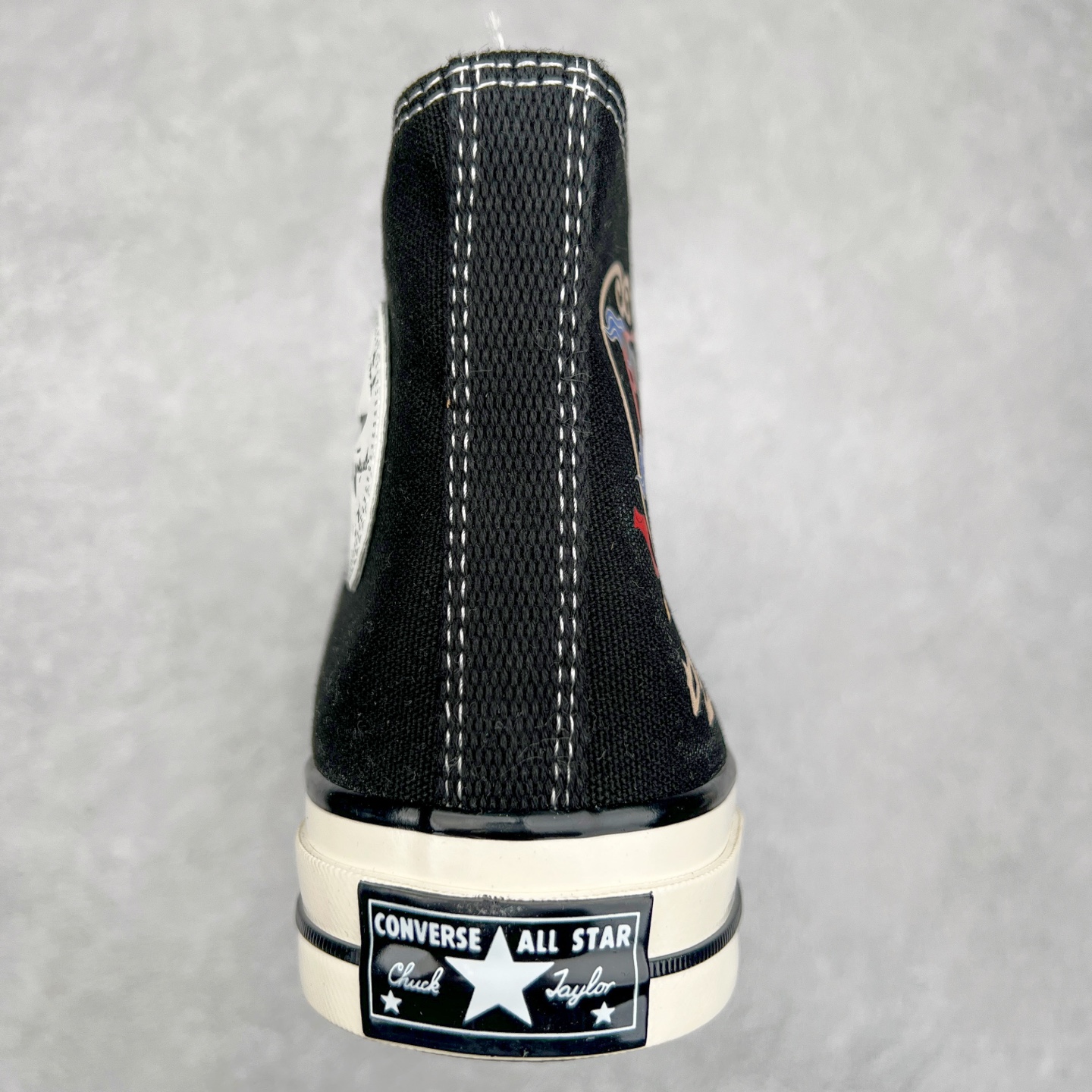 图片[8]-国漫之光🔥 哪吒之魔童闹海 匡威Converse 1970s 联名限定 定制系列 运动休闲高帮帆布鞋 经典涂鸦三星标帆布鞋 正确硫化工艺 尺码：35 36 36.5 37 37.5 38 39 39.5 40 41 41.5 42 42.5 43 44-选品中心