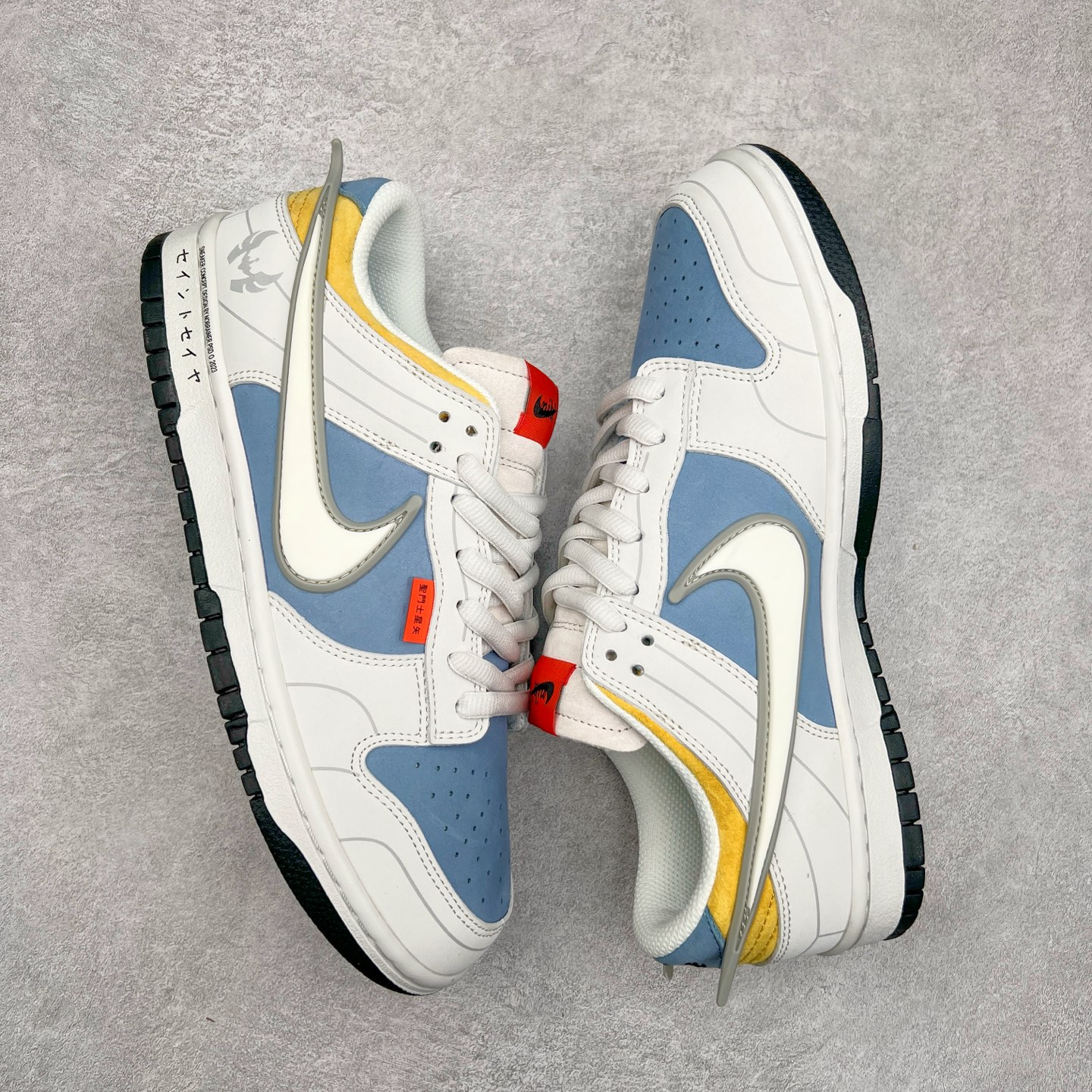 图片[3]-＃纯原福利 NK Dunk Low 定制系列配色 无原鞋不开发 全系列得物原鞋一比一校对开发 配色持续更新中 终端对接 优势输出 全套原厂楦头原纸板数据档案倾力打造 原汁原味莞产 极致还原 圈内最强针车工艺 高端零售指定版 广东原厂配套原盒原标 鞋盒分三个尺码段 原厂冲刀 超高清洁度 全鞋零毛边皮料切割 采用原厂百宏鞋带以及原厂百宏织唛舌标 内标可供原厂几率过验 进口原装条纹中底布 四线拉帮白色点胶 原厂拉帮手法遵循公司 原厂电绣 极致还原 尺码：36 36.5 37.5 38 38.5 39 40 40.5 41 42 42.5 43 44 44.5 45 46 47.5-选品中心