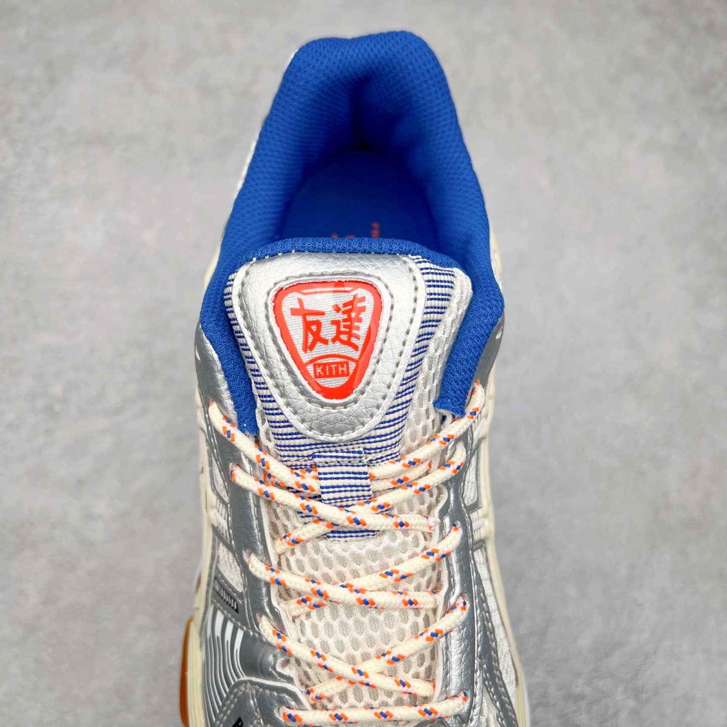 图片[5]-KITH x Asics Gel Kayano 12.1\\\”Cream/Pure Aqua\\\”亚瑟士卡亚诺12.1代系列低帮轻量缓震休闲运动跑步鞋 采用环保太空合成革配合透气网眼布鞋面材质 中底3D可视GEL缓震胶效果 升级EVA全新缓震中底部位科技组合耐磨橡胶外底片 尺码：36 37 37.5 38 39 39.5 40.5 41.5 42 42.5 43.5 44 44.5 45-选品中心