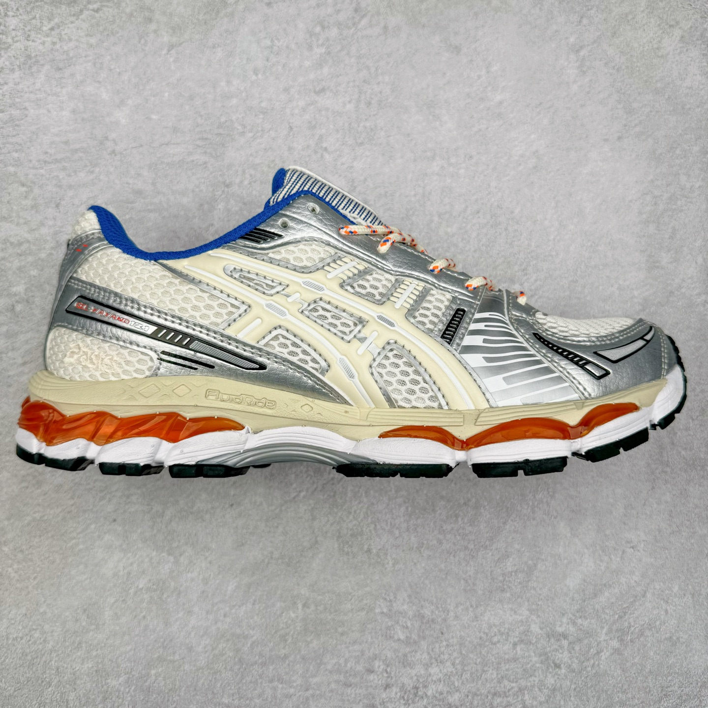 KITH x Asics Gel Kayano 12.1\\\”Cream/Pure Aqua\\\”亚瑟士卡亚诺12.1代系列低帮轻量缓震休闲运动跑步鞋 采用环保太空合成革配合透气网眼布鞋面材质 中底3D可视GEL缓震胶效果 升级EVA全新缓震中底部位科技组合耐磨橡胶外底片 尺码:36 37 37.5 38 39 39.5 40.5 41.5 42 42.5 43.5 44 44.5 45-选品中心