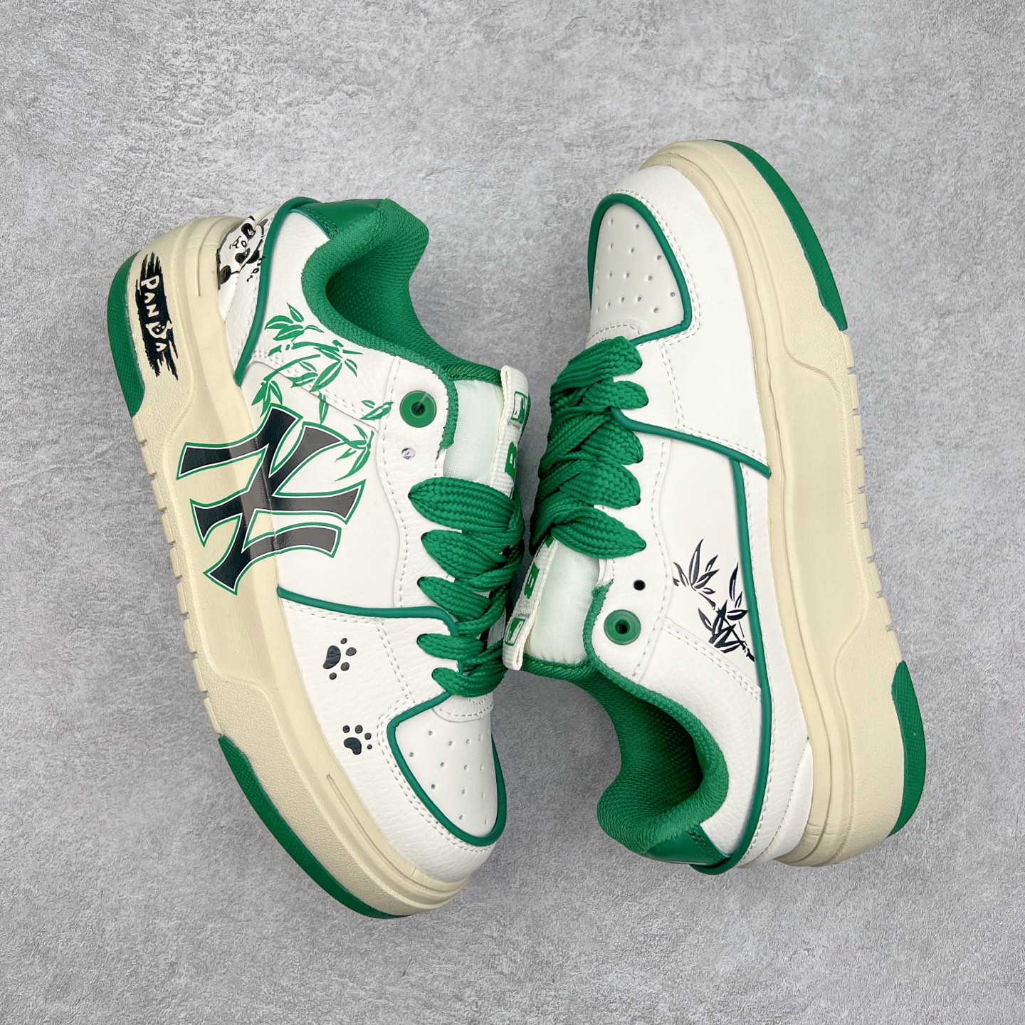 图片[3]-MLB Chunky Liner Basic 复古印花学长鞋系列低帮轻量增高厚底百搭休闲运动慢跑鞋板鞋 Korea韩国联名NY美国榄球纽约洋基队限定 韩国代购专供 全套原楦原纸板原厂数据开发 正确中底拉帮中底网布细节 平台代购专供 左脚内置芯片 韩国代购吊牌标贴 独家一比一RB+MD组合大底 高频后跟小人Logo精准对位立体饱满 正确网布加超迁鞋面 转印中底走线紧密 转印Logo工艺表层防刮不掉色 尺码：35 36 36.5 37.5 38 38.5 39 40 40.5 41 42 42.5 43 44 45-选品中心