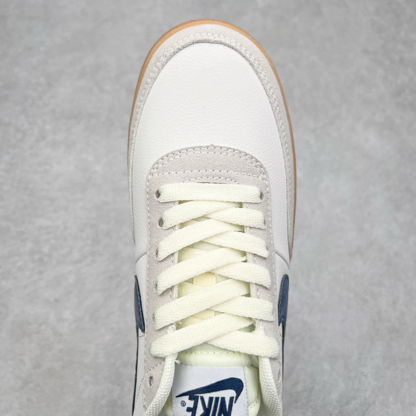 图片[4]-＃平台订单 J.Crew x NK Killshot II Leather 联名复古板鞋 采用米白色皮革制作鞋身 Swoosh 点缀其中 最后搭载棕色生胶大底 流露出满满的复古气气息 尺码：36 36.5 37.5 38 38.5 39 40 40.5 41 42 42.5 43 44-选品中心