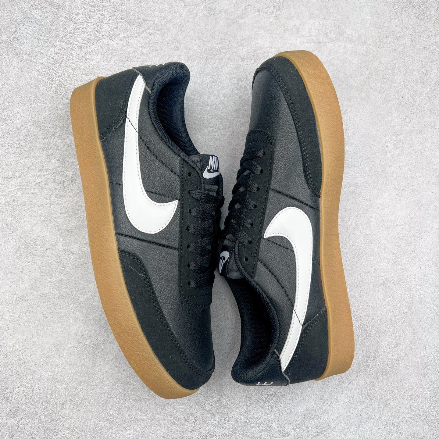 图片[3]-＃平台订单 J.Crew x NK Killshot II Leather 联名复古板鞋 采用米白色皮革制作鞋身 Swoosh 点缀其中 最后搭载棕色生胶大底 流露出满满的复古气气息 尺码：36 36.5 37.5 38 38.5 39 40 40.5 41 42 42.5 43 44-选品中心