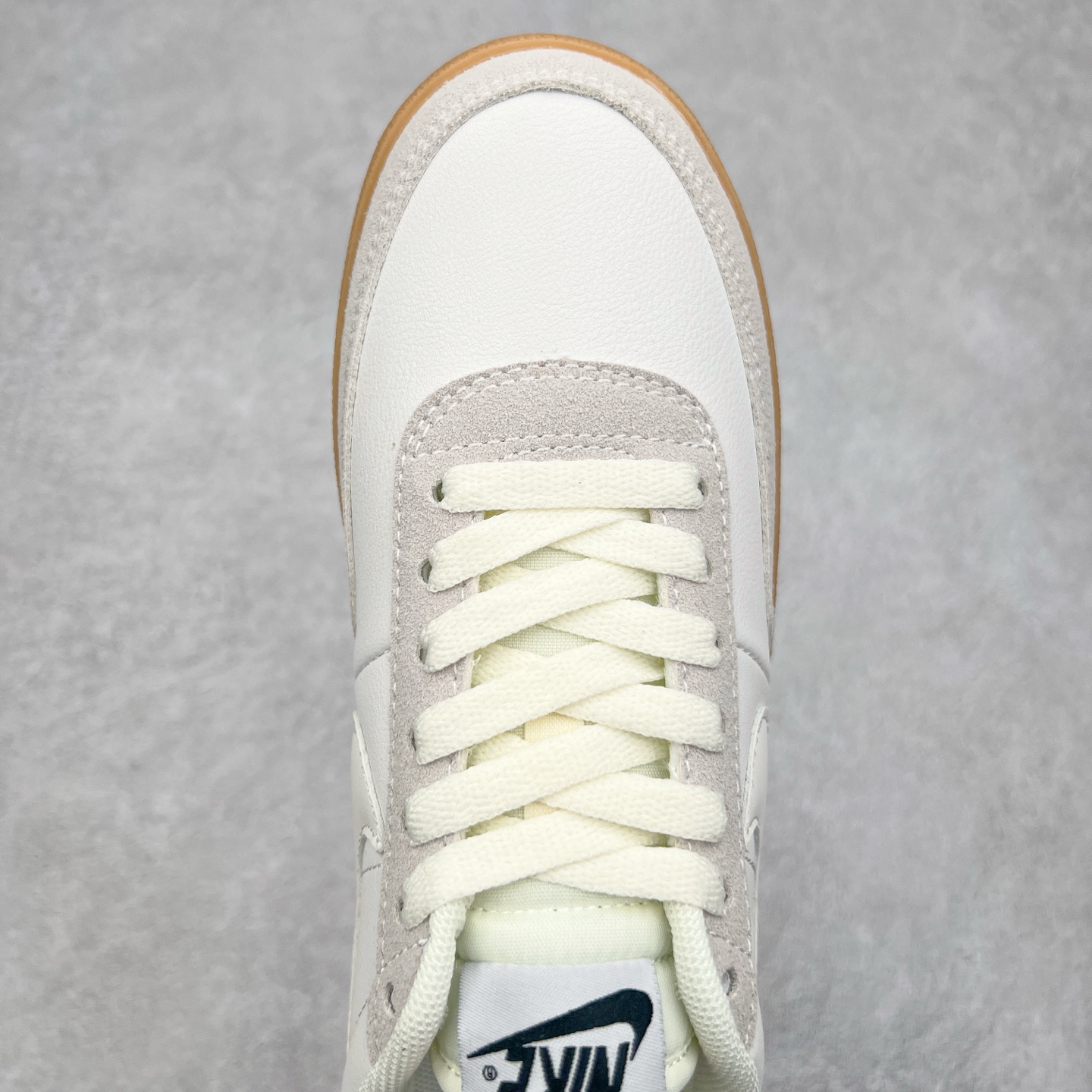 图片[4]-＃平台订单 J.Crew x NK Killshot II Leather 联名复古板鞋 采用米白色皮革制作鞋身 Swoosh 点缀其中 最后搭载棕色生胶大底 流露出满满的复古气气息 尺码：36 36.5 37.5 38 38.5 39 40 40.5 41 42 42.5 43 44-选品中心