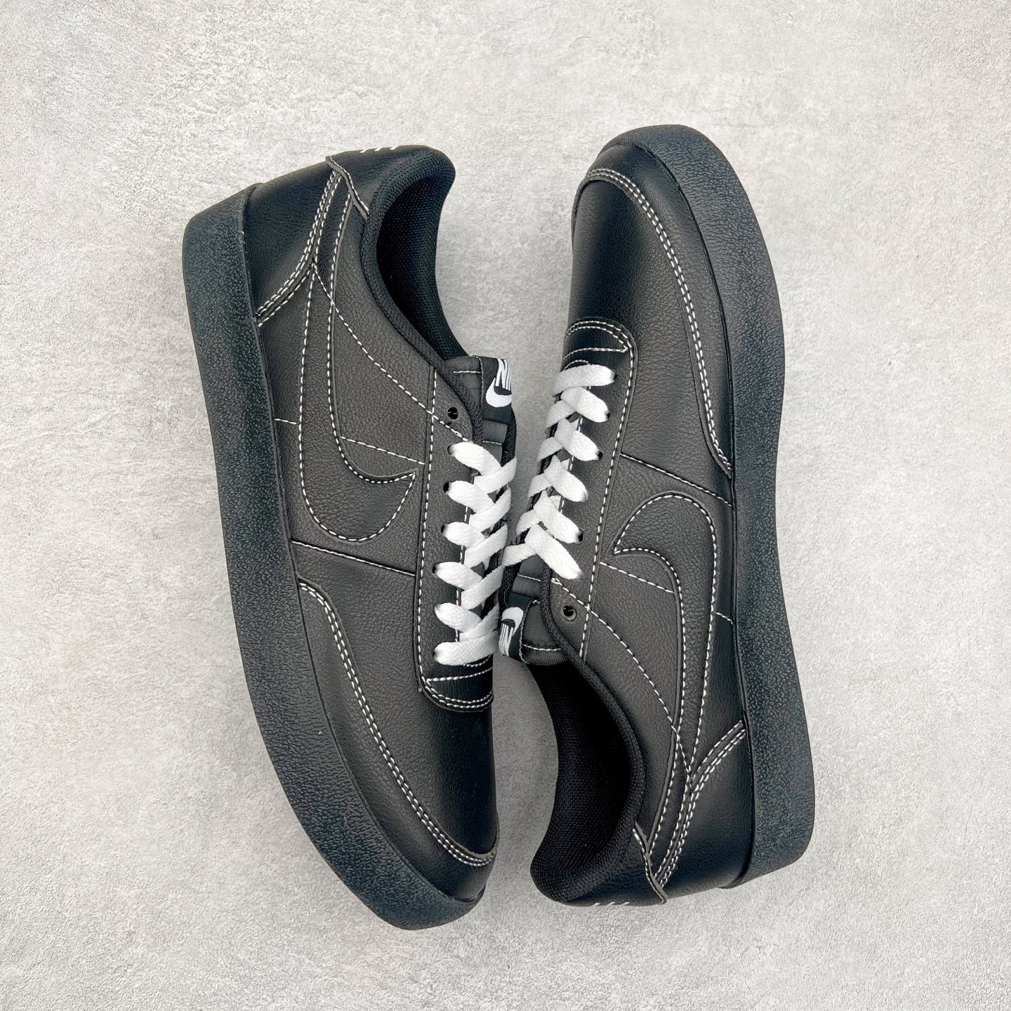 图片[3]-＃平台订单 J.Crew x NK Killshot II Leather 联名复古板鞋 采用米白色皮革制作鞋身 Swoosh 点缀其中 最后搭载棕色生胶大底 流露出满满的复古气气息 尺码：36 36.5 37.5 38 38.5 39 40 40.5 41 42 42.5 43 44-选品中心