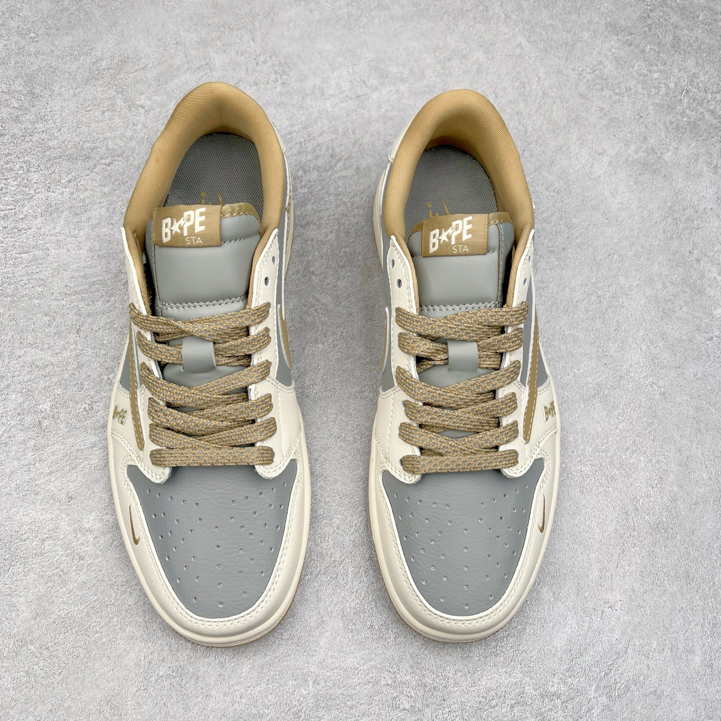 图片[2]-TS x Air Jordan AJ1 Low 倒钩低帮联名定制配色 DIY6188-003 原厂内置气垫魔块 A模大底 头层小牛皮 鞋舌AJ原厂专用牛津布+AJ专用反口珍珠布+原厂无杂质高弹内里海棉+特殊封边弹力鞋带 尺码：36 36.5 37.5 38 38.5 39 40 40.5 41 42 42.5 43 44 44.5 45 46 47.5-选品中心