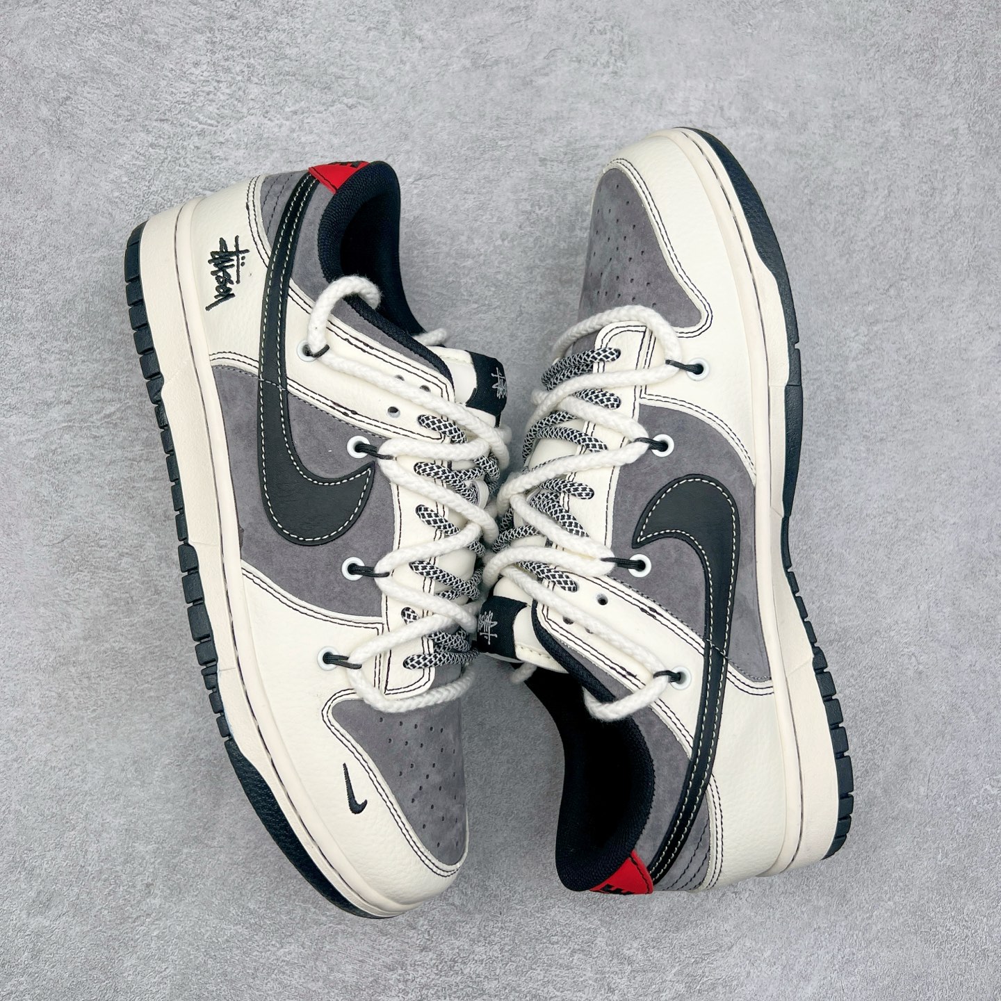 图片[3]-NK Dunk Low 定制配色 YX5066-208 大厂出品 极力推荐 原装头层材料 独家版型蒸餾加工帶來的是更好的视觉和脚感体验大厂纯原品质出货 清洁度 电绣工艺 皮料切割干净无任何毛边 细节完美 尺码：36 36.5 37.5 38 38.5 39 40 40.5 41 42 42.5 43 44 44.5 45-选品中心