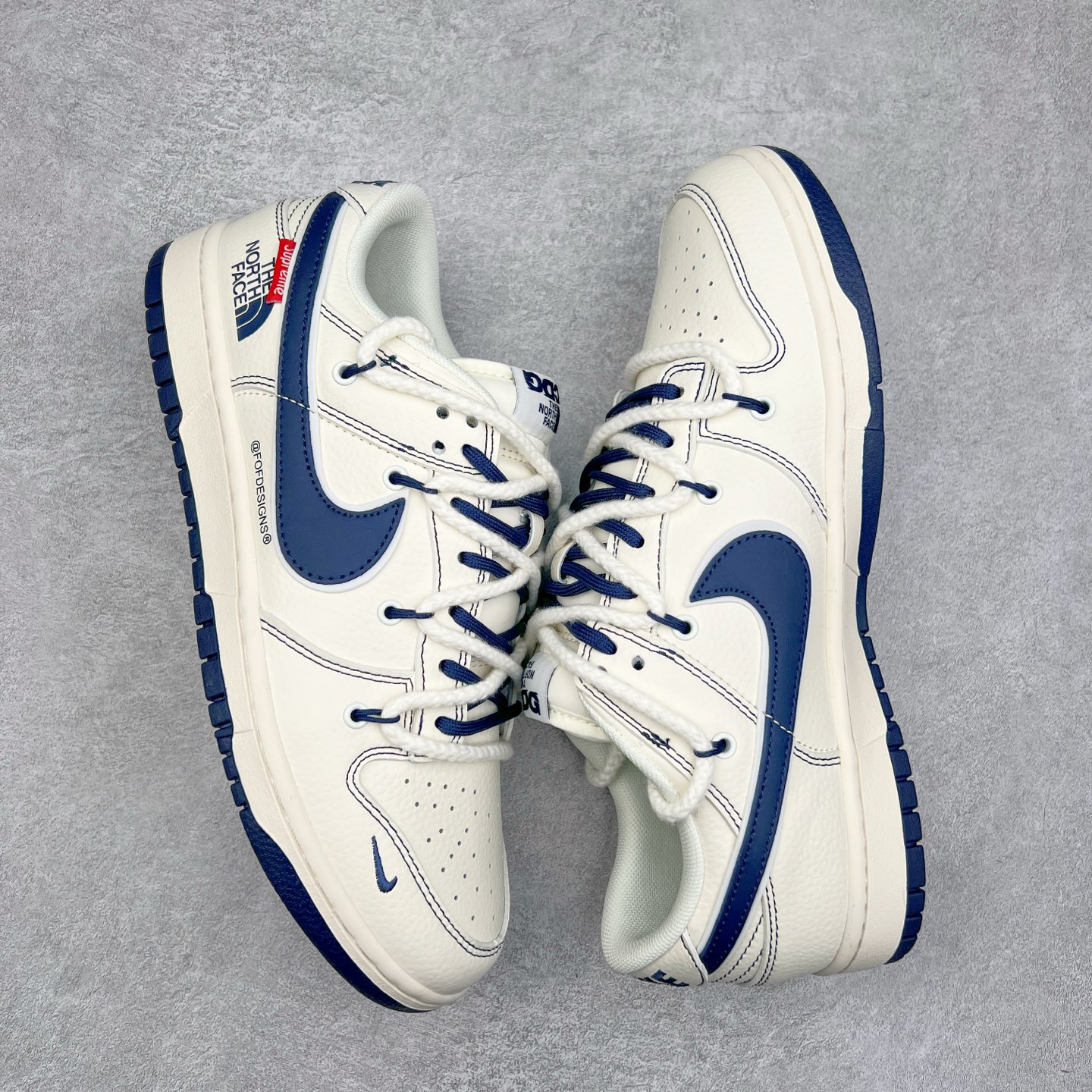 图片[3]-NK Dunk Low 定制配色 YC5066-262 大厂出品 极力推荐 原装头层材料 独家版型蒸餾加工帶來的是更好的视觉和脚感体验大厂纯原品质出货 清洁度 电绣工艺 皮料切割干净无任何毛边 细节完美 尺码：36 36.5 37.5 38 38.5 39 40 40.5 41 42 42.5 43 44 44.5 45-选品中心