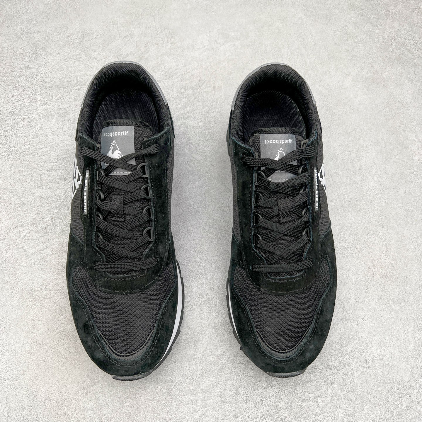 图片[2]-Le Coq Sportif🔺法国公鸡蒙贝利尔经典运动休闲鞋 选用牛皮革面料 搭配反绒皮装饰 高弹性的泡棉中底带来完美的穿着体验 尺码：36 37 38 39 40 41 42 43 44 45-选品中心