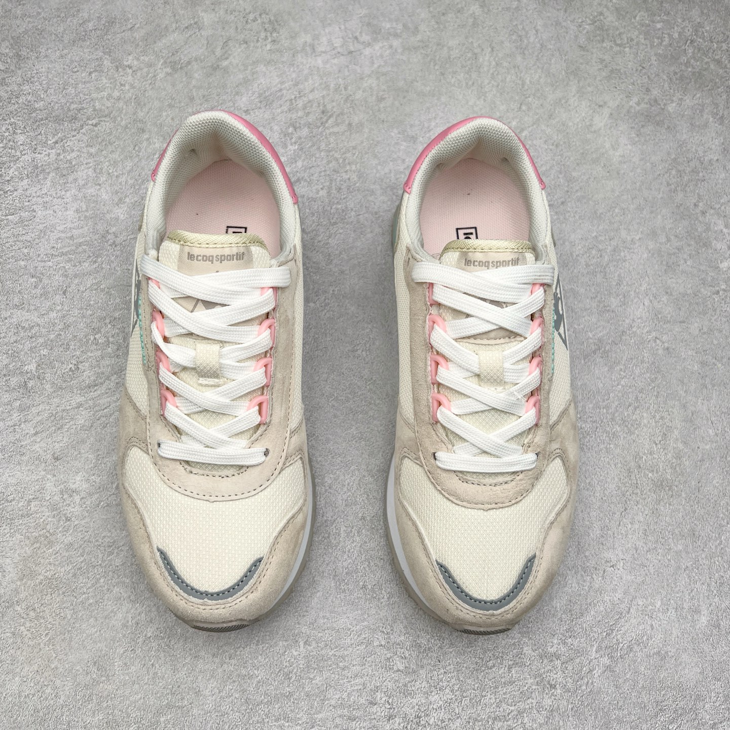 图片[2]-Le Coq Sportif🔺法国公鸡蒙贝利尔经典运动休闲鞋 选用牛皮革面料 搭配反绒皮装饰 高弹性的泡棉中底带来完美的穿着体验 尺码：36 37 38 39 40 41 42 43 44 45-选品中心