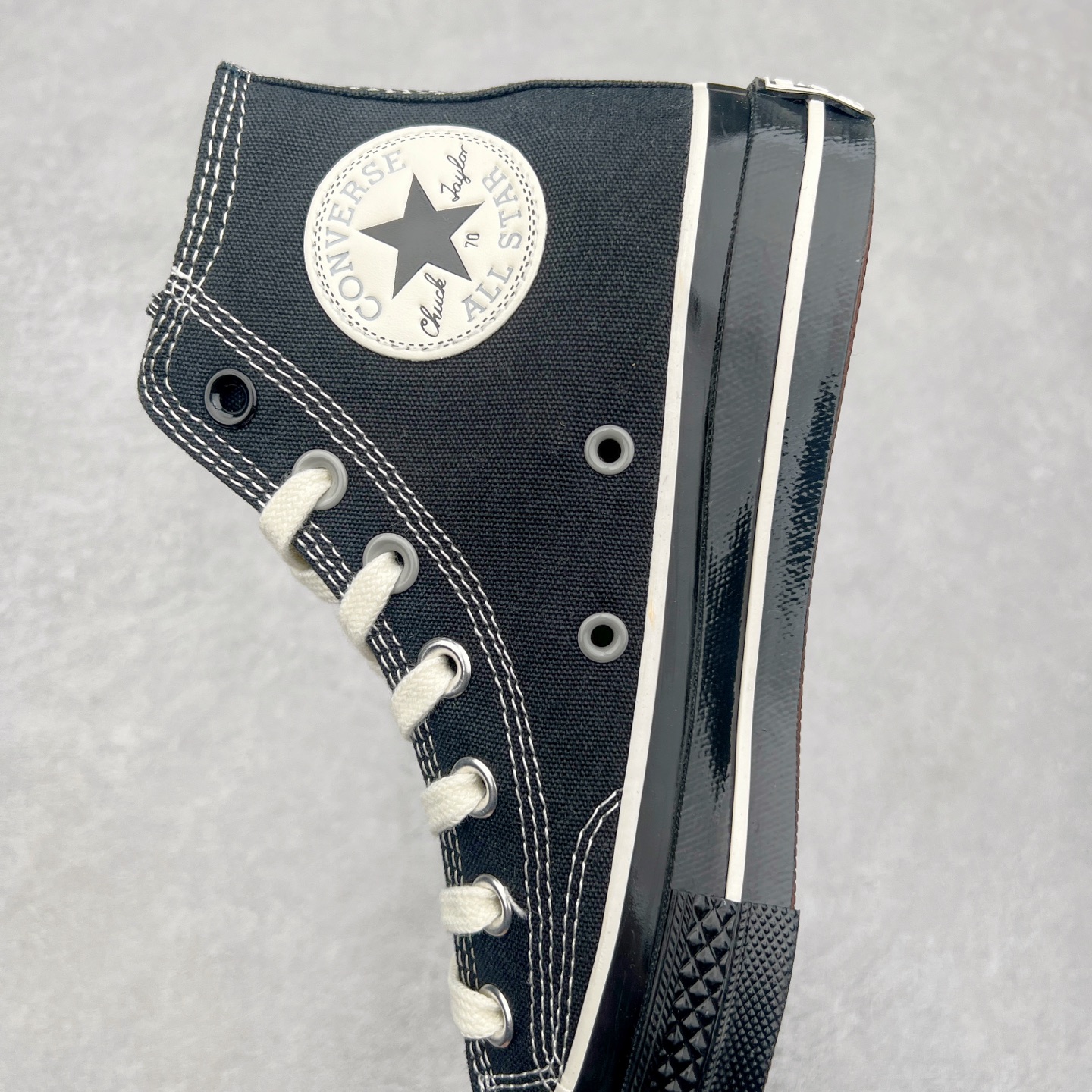 图片[7]-春夏新款只为你″星\\\”动 Converse Chuck 1970s 五星缝线黑武士 五星图案 风格神秘 鞋身星星图案加全黑帆布 轻松吸引注意力 全黑永不过时 穿上它你就是这条街最亮的仔 货号：A15743C 尺码：35 36 36.5 37 37.5 38 39 39.5 40 41 41.5 42 42.5 43 44-选品中心