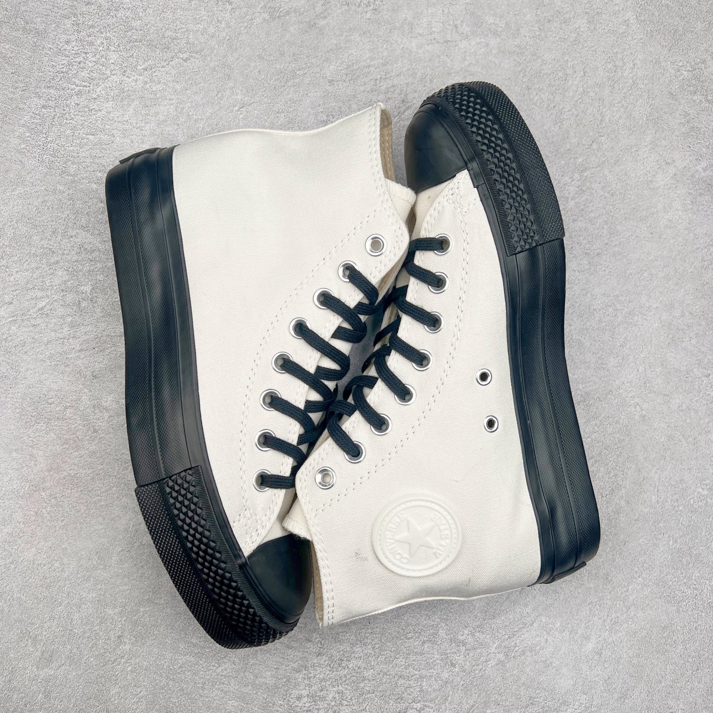 图片[3]-匡威2025新品 增高系列‼️ Converse All Star 厚底增高 百搭休闲 防滑耐磨 厚底休闲鞋 白黑奥利奥经典百搭 厚底设计瞬间拉长腿型 防滑耐磨大 ，轻松应对各种地形 OrthoLite鞋垫舒适透气 逛街蹦迪都不累 黑武士酷飒有型 货号：31312471 尺码：35 36 36.5 37 37.5 38 39 39.5 40 41 41.5 42 42.5 43 44-选品中心