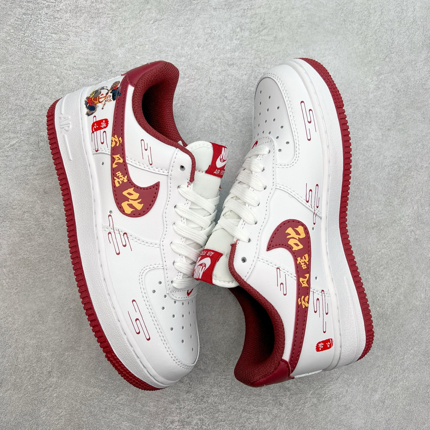 图片[3]-NK Air Force 1´07 Low 空军一号低帮百搭休闲运动板鞋 FV5988-105 柔软、弹性十足的缓震性能和出色的中底设计 横跨复古与现代的外型结合 造就出风靡全球 三十多年的Force 1 直到今天还深受青睐 尺码：36 36.5 37.5 38 38.5 39 40 40.5 41 42 42.5 43 44 44.5 45-选品中心