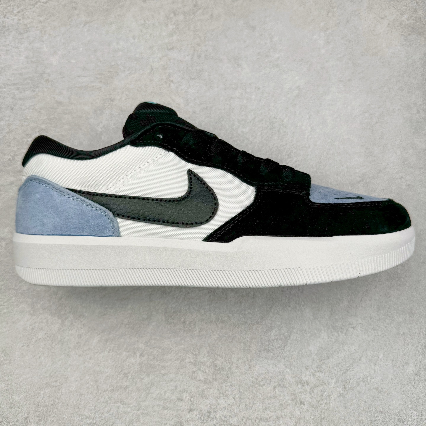 图片[3]-＃福利特价 NK SB Force 58 空军58系列低帮休闲运动滑板板鞋 鞋面由帆布和麂皮拼接 层次感丰富 搭配硫化外底 耐磨耐穿 鞋舌及中底后跟处饰有SB Logo 表明鞋款身份 采用包边设计 经久耐穿 硫化结构则有效提升灵活性 穿上这款全新推出的创意力作 助你耀动街头 尺码：36 36.5 37.5 38 38.5 39 40 40.5 41 42 42.5 43 44 45-选品中心