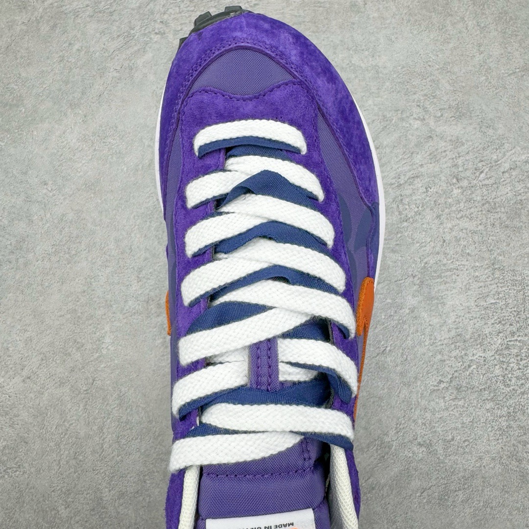 图片[4]-＃XP纯原福利 Sacai x NK VaporWaffle 联名款华夫3.0潮流休闲增高运动鞋 全套原楦原纸版原鞋开模 全网最具灵魂的版型 皮料卡色质感均保持原鞋一致 原装油墨Logo手工描漆 原装大底米色部分外尖内方 大底开口上翘弧度 后跟开口弧度高度原鞋一致 全鞋电脑针车 原厂鞋舌织唛标 原盒原配 中文合格证质保卡 客订外包保护盒 尺码对应库存明细‼️-选品中心