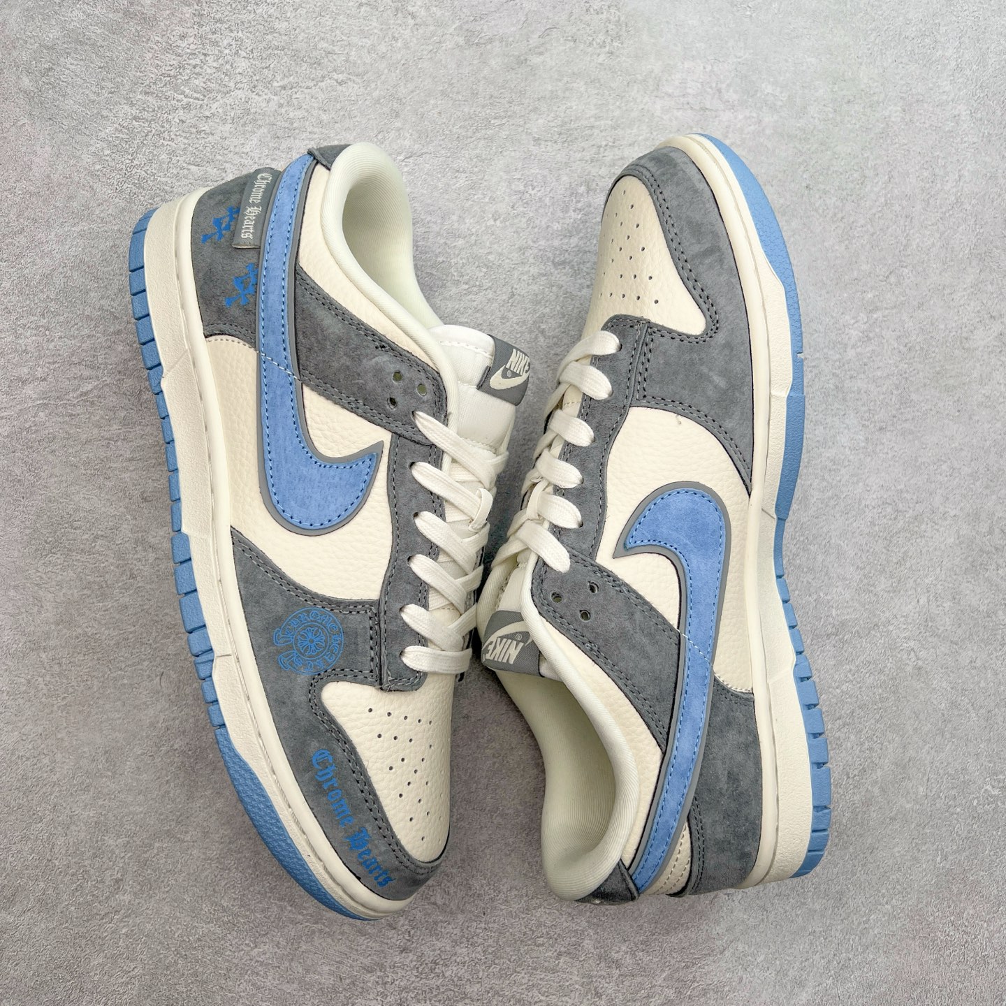 图片[3]-NK Dunk Low 定制配色 KK1333-027 大厂出品 极力推荐 原装头层材料 独家版型蒸餾加工帶來的是更好的视觉和脚感体验大厂纯原品质出货 清洁度 电绣工艺 皮料切割干净无任何毛边 细节完美 尺码：36 36.5 37.5 38 38.5 39 40 40.5 41 42 42.5 43 44 44.5 45-选品中心