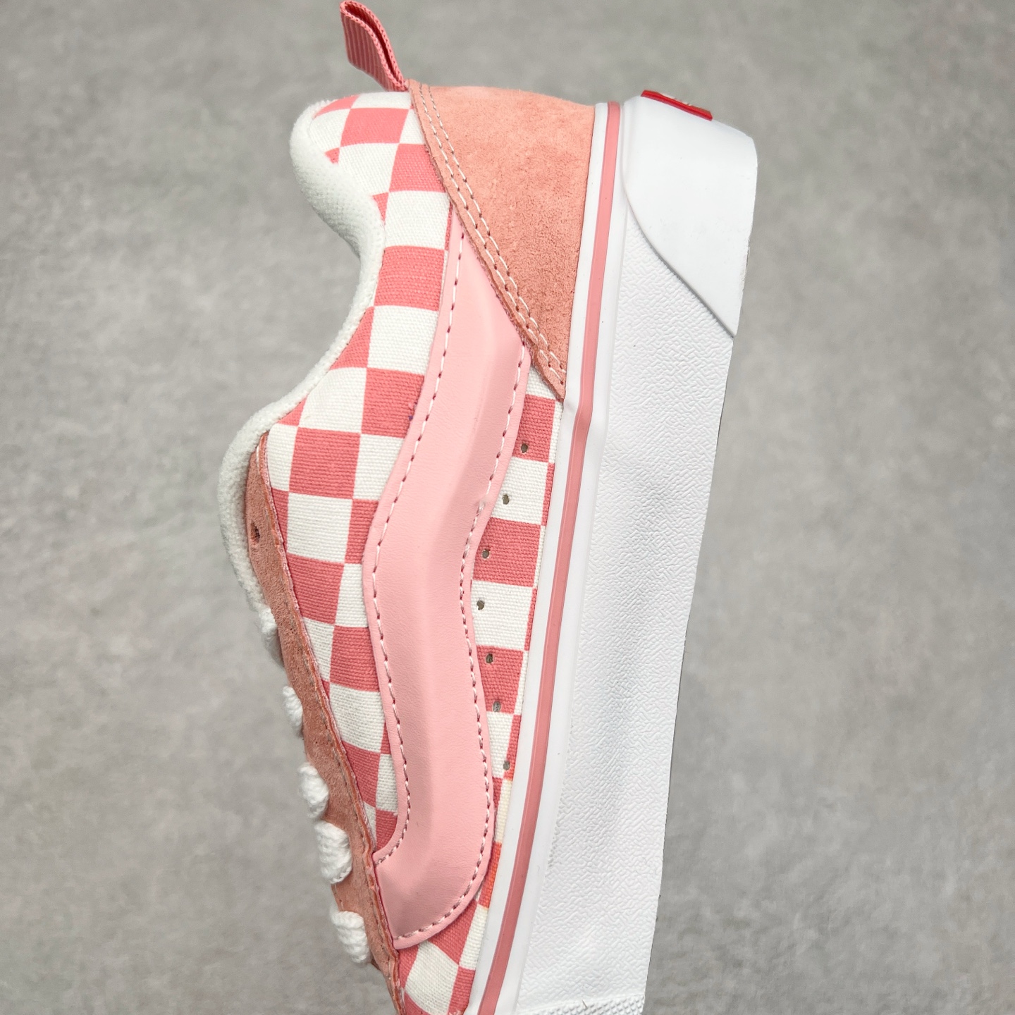 图片[7]-Vans Knu Skool 少女粉格 面包鞋 舒适时尚防滑耐磨低帮休闲板鞋 尺码：35 36 36.5 37 38 38.5 39 40 40.5 41 42 42.5 43 44-选品中心