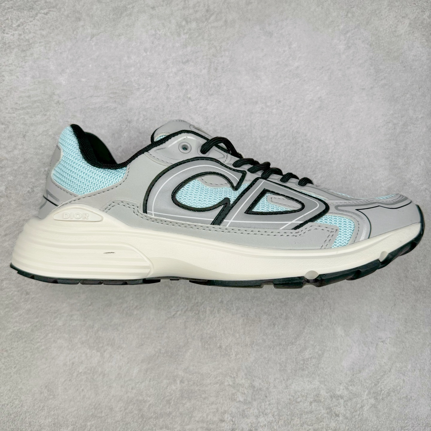 图片[3]-＃福利特价 Dior B30 迪奥网眼织物低帮运动休闲鞋 该款系列采用黑网色眼织物白和色科技料面精心制 作饰以反光“CD30”图形标志 外格轻盈的刻雕效果橡胶鞋搭底配标志性点的缀提升格调 内弹部力细节塑造想理的舒适穿着体验可与各休式闲造型配搭 彰显尚时现代的运风动范 尺码：36 37 35 39 40 41 42 43 44 45-选品中心