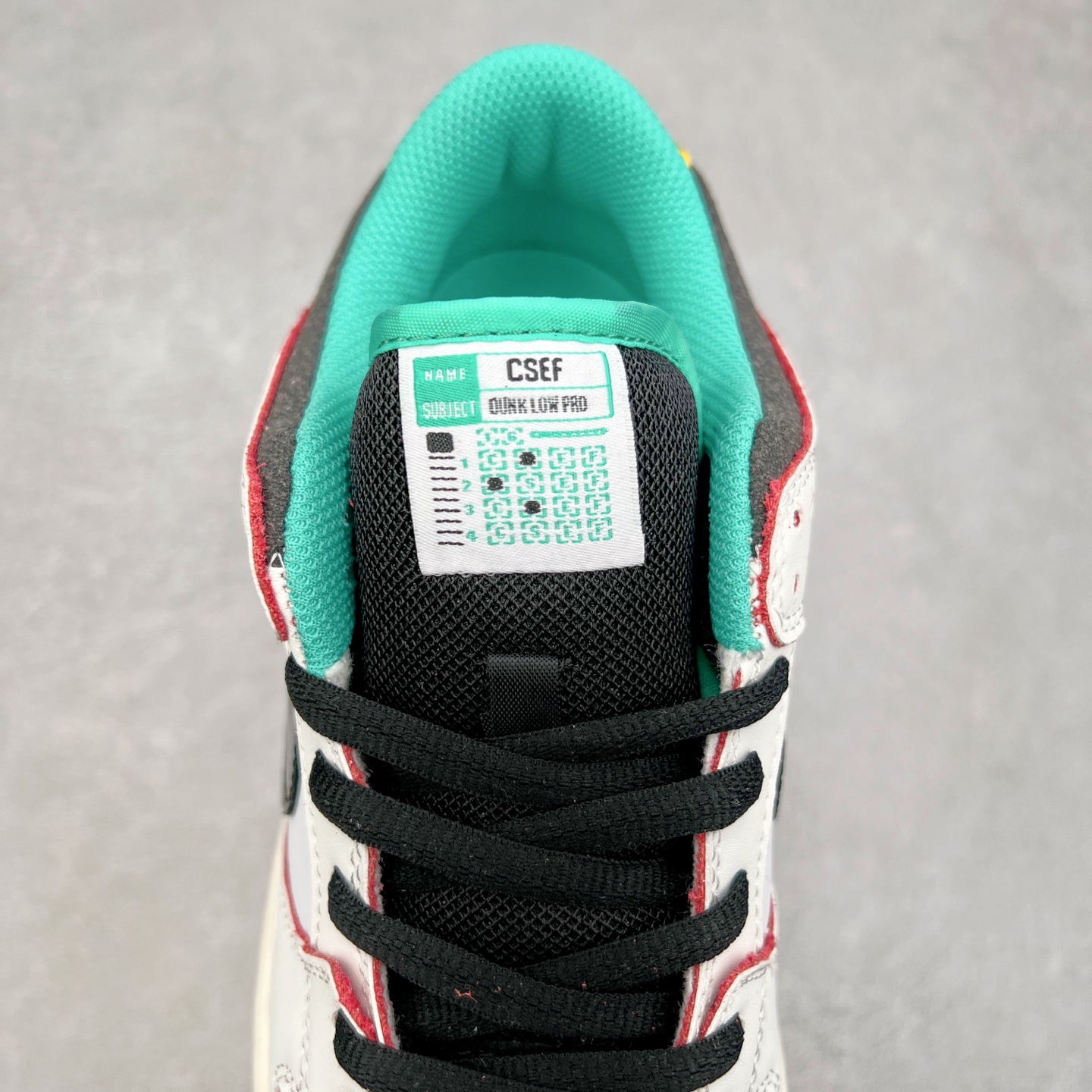 图片[5]-NK Dunk Low HJ4132-100 全新支线性价比拉满 迎合行情定价 正确头层皮料 细节均购入原鞋校对开发 全套原纸板楦头加持 细节品控鞋型稳定 独家私模官方最新原厂磨具打造大底 鞋头坡度极致还原 原盒原配 玻璃冲刀 超高清洁度 全鞋零毛边皮料切割 正确中底布背胶中底布拉帮走线 尺码：36 36.5 37.5 38 38.5 39 40 40.5 41 42 42.5 43 44 44.5 45 46-选品中心