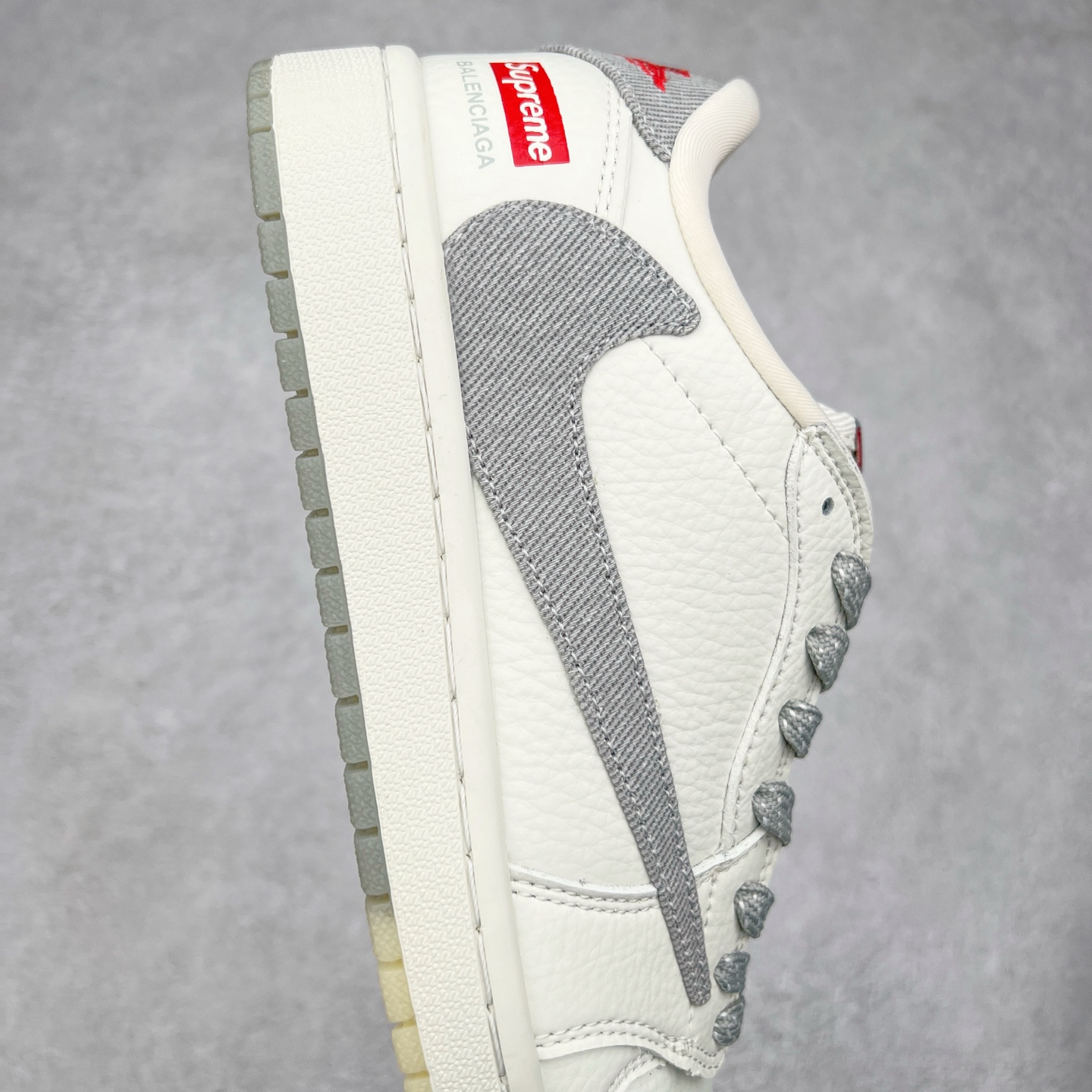 图片[6]-TS x Air Jordan AJ1 Low 倒钩低帮联名定制配色 JH6088-705 原厂内置气垫魔块 A模大底 头层小牛皮 鞋舌AJ原厂专用牛津布+AJ专用反口珍珠布+原厂无杂质高弹内里海棉+特殊封边弹力鞋带 尺码：36 36.5 37.5 38 38.5 39 40 40.5 41 42 42.5 43 44 44.5 45 46 47.5-选品中心