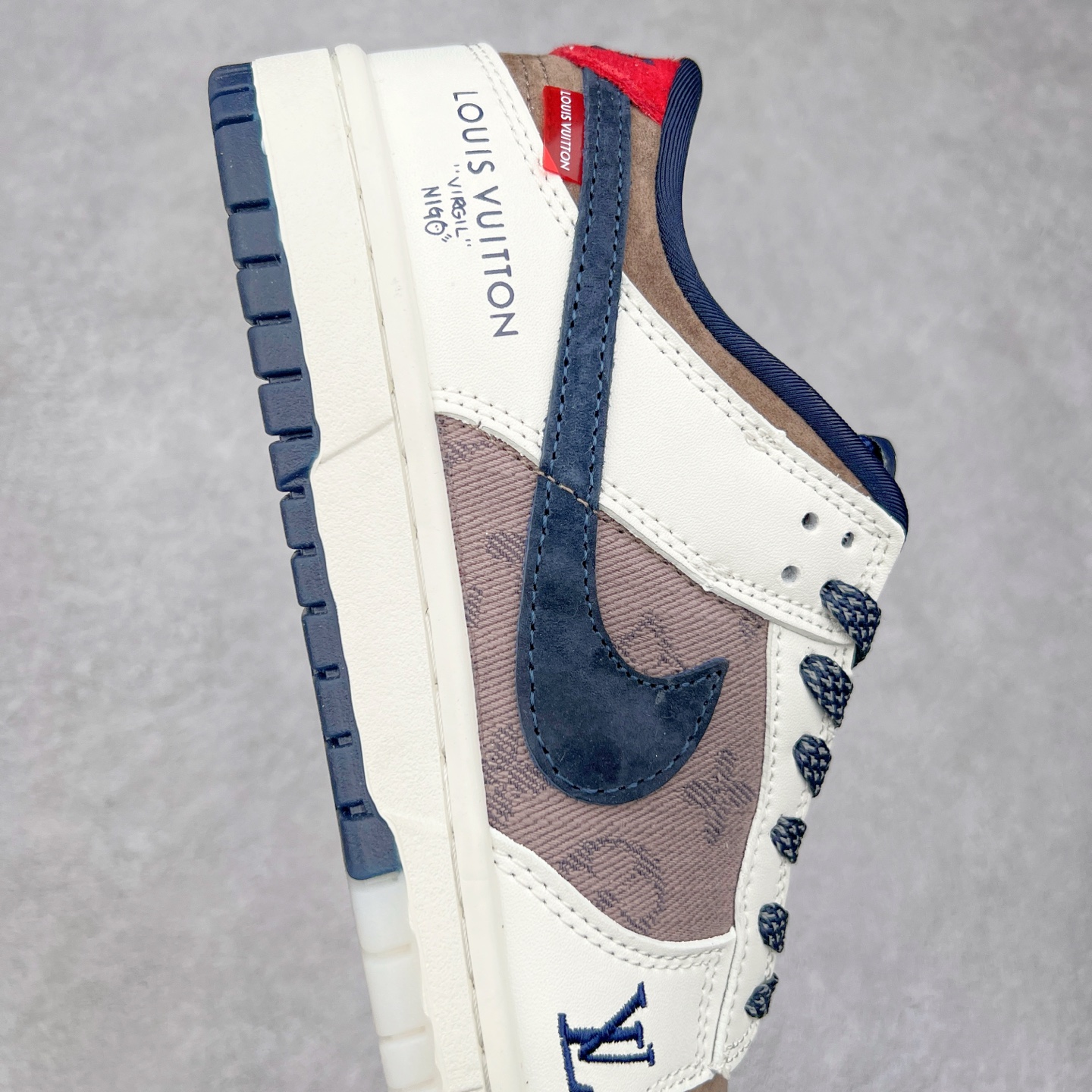 图片[6]-NK Dunk Low 定制配色 CH8311-273 大厂出品 极力推荐 原装头层材料 独家版型蒸餾加工帶來的是更好的视觉和脚感体验大厂纯原品质出货 清洁度 电绣工艺 皮料切割干净无任何毛边 细节完美 尺码：36 36.5 37.5 38 38.5 39 40 40.5 41 42 42.5 43 44 44.5 45-选品中心