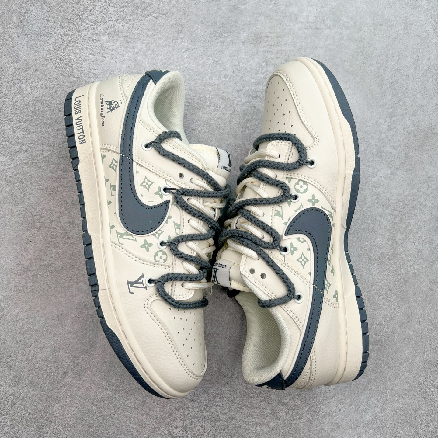 图片[3]-NK Dunk Low 定制配色 SJ2068-262 大厂出品 极力推荐 原装头层材料 独家版型蒸餾加工帶來的是更好的视觉和脚感体验大厂纯原品质出货 清洁度 电绣工艺 皮料切割干净无任何毛边 细节完美 尺码：36 36.5 37.5 38 38.5 39 40 40.5 41 42 42.5 43 44 44.5 45-选品中心