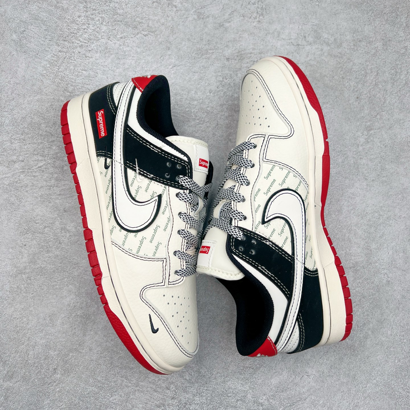 图片[3]-NK Dunk Low 定制配色 XS6089-504 大厂出品 极力推荐 原装头层材料 独家版型蒸餾加工帶來的是更好的视觉和脚感体验大厂纯原品质出货 清洁度 电绣工艺 皮料切割干净无任何毛边 细节完美 尺码：36 36.5 37.5 38 38.5 39 40 40.5 41 42 42.5 43 44 44.5 45-选品中心