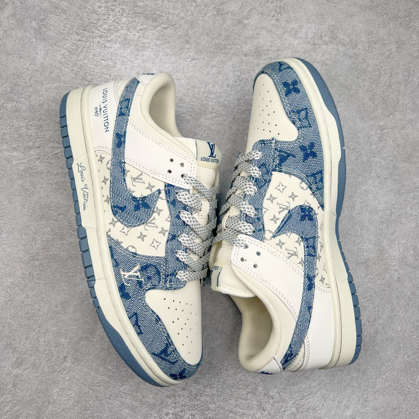 图片[3]-NK Dunk Low 定制配色 CH8311-237 大厂出品 极力推荐 原装头层材料 独家版型蒸餾加工帶來的是更好的视觉和脚感体验大厂纯原品质出货 清洁度 电绣工艺 皮料切割干净无任何毛边 细节完美 实拍调校N版已经零色差零失真 百分百还原实物色彩所见即所得 不存在货不对板色差等低级问题 选购参考实物拍摄 不混卖不参货 只用心做好货严格选品 承诺混一赔十 尺码：36 36.5 37.5 38 38.5 39 40 40.5 41 42 42.5 43 44 44.5 45 46-选品中心