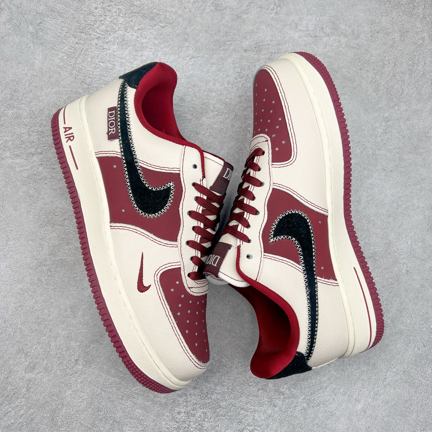 图片[3]-NK Air Force 1´07 Low 空军一号低帮百搭休闲运动板鞋 KK1988-046 柔软、弹性十足的缓震性能和出色的中底设计 横跨复古与现代的外型结合 造就出风靡全球 三十多年的Force 1 直到今天还深受青睐 实拍调校N版已经零色差零失真 百分百还原实物色彩所见即所得 不存在货不对板色差等低级问题 选购参考实物拍摄 不混卖不参货 只用心做好货严格选品 承诺混一赔十 尺码：36 36.5 37.5 38 38.5 39 40 40.5 41 42 42.5 43 44 44.5 45 46-选品中心