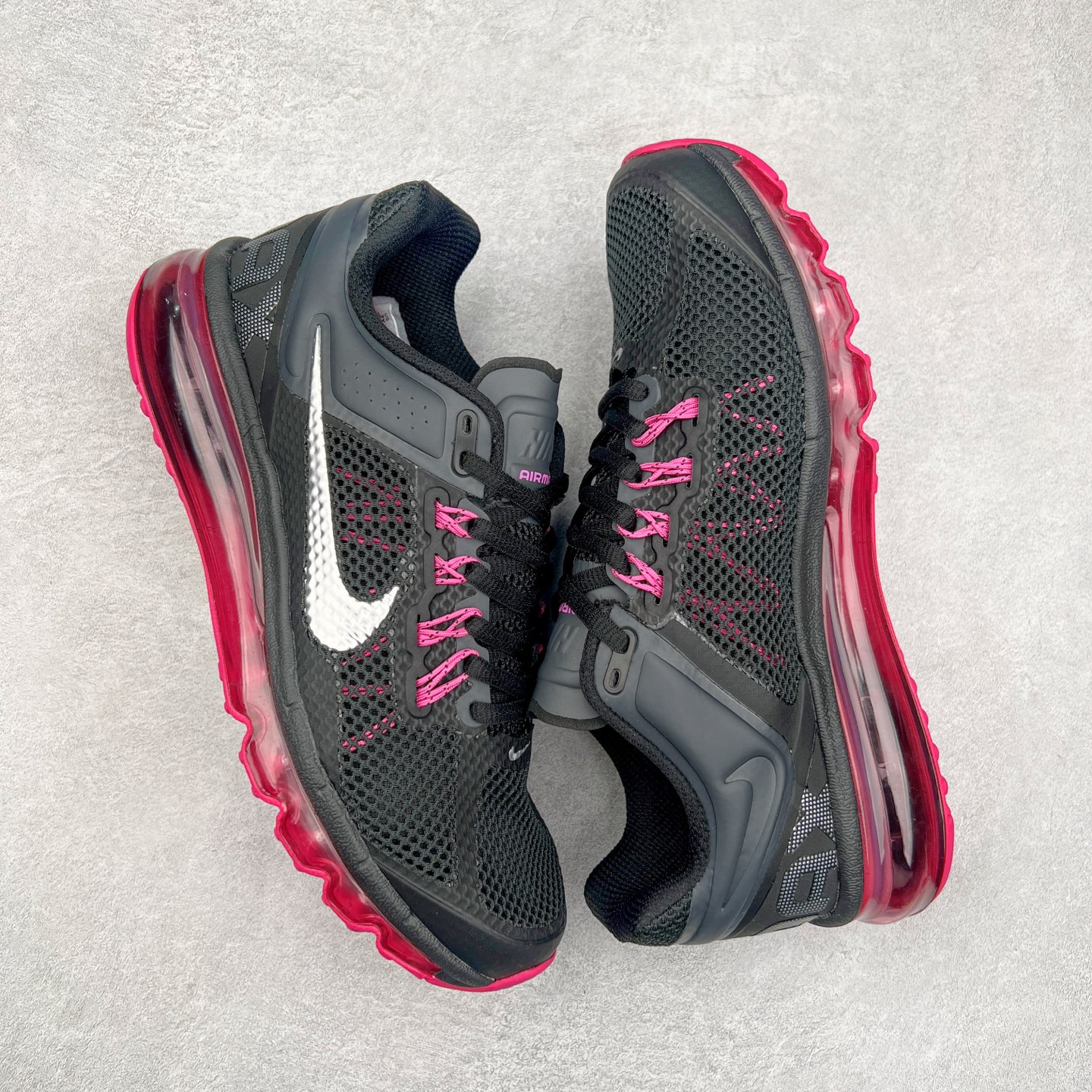 图片[3]-＃纯原 NK Air Max 2013 经典舒适时尚耐磨透气低帮气垫跑步鞋 555753-001 携时尚设计闪亮回归 出众有型 采用网眼布细节和运动风无缝覆面 助你保持清爽感受 塑就焕新造型 经典 Flywire 设计搭配经典全掌型 Max Air 缓震配置 缔造出众舒适感和支撑效果实拍调校N版已经零色差零失真 百分百还原实物色彩所见即所得 不存在货不对板色差等低级问题 选购参考实物拍摄 不混卖不参货 只用心做好货严格选品 承诺混一赔十 尺码：35.5 36 36.5 37.5 38 38.5 39 40 40.5 41 42 42.5 43 44 44.5 45 46 46.5-选品中心