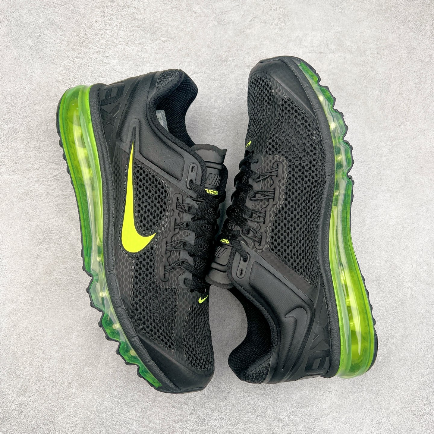 图片[3]-＃纯原 NK Air Max 2013 经典舒适时尚耐磨透气低帮气垫跑步鞋 HF3660-001 携时尚设计闪亮回归 出众有型 采用网眼布细节和运动风无缝覆面 助你保持清爽感受 塑就焕新造型 经典 Flywire 设计搭配经典全掌型 Max Air 缓震配置 缔造出众舒适感和支撑效果实拍调校N版已经零色差零失真 百分百还原实物色彩所见即所得 不存在货不对板色差等低级问题 选购参考实物拍摄 不混卖不参货 只用心做好货严格选品 承诺混一赔十 尺码：35.5 36 36.5 37.5 38 38.5 39 40 40.5 41 42 42.5 43 44 44.5 45 46 46.5-选品中心