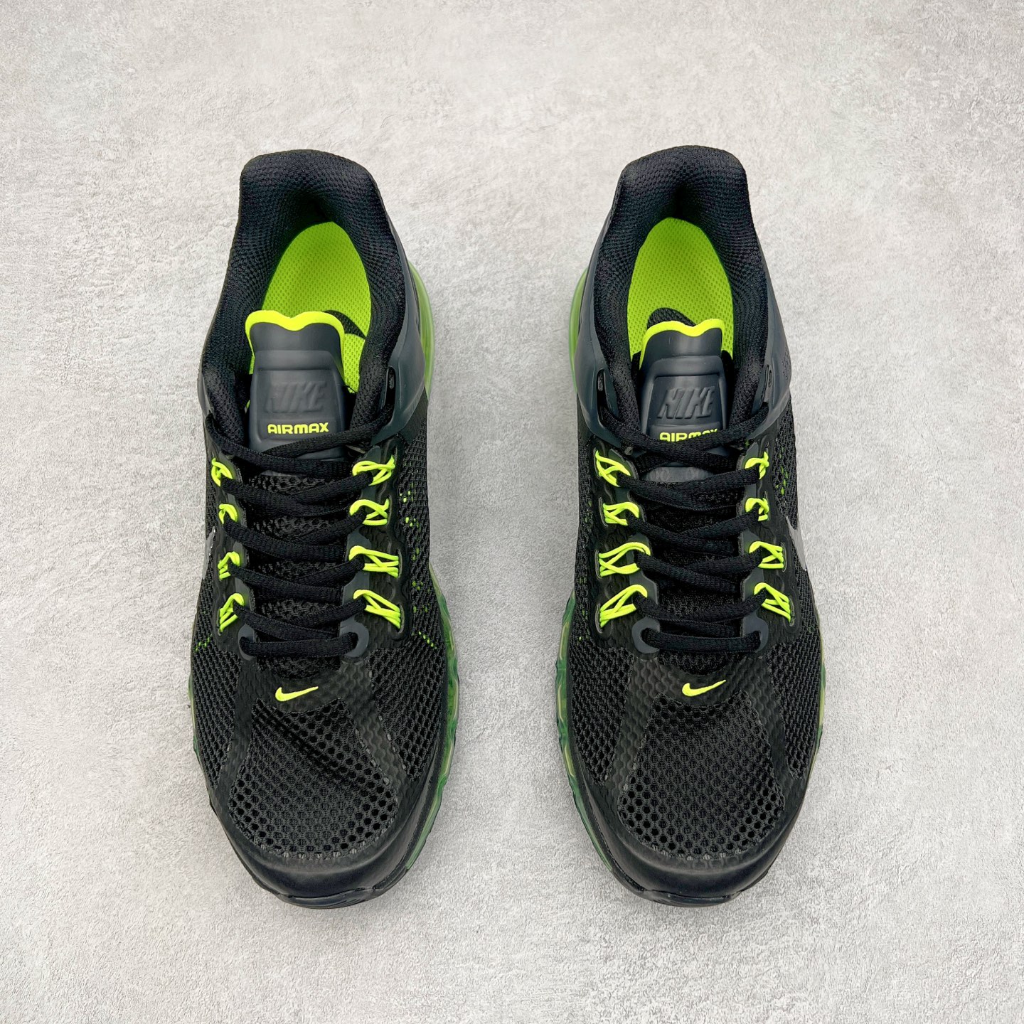 图片[2]-＃纯原 NK Air Max 2013 经典舒适时尚耐磨透气低帮气垫跑步鞋 555426-003 携时尚设计闪亮回归 出众有型 采用网眼布细节和运动风无缝覆面 助你保持清爽感受 塑就焕新造型 经典 Flywire 设计搭配经典全掌型 Max Air 缓震配置 缔造出众舒适感和支撑效果实拍调校N版已经零色差零失真 百分百还原实物色彩所见即所得 不存在货不对板色差等低级问题 选购参考实物拍摄 不混卖不参货 只用心做好货严格选品 承诺混一赔十 尺码：35.5 36 36.5 37.5 38 38.5 39 40 40.5 41 42 42.5 43 44 44.5 45 46 46.5-选品中心