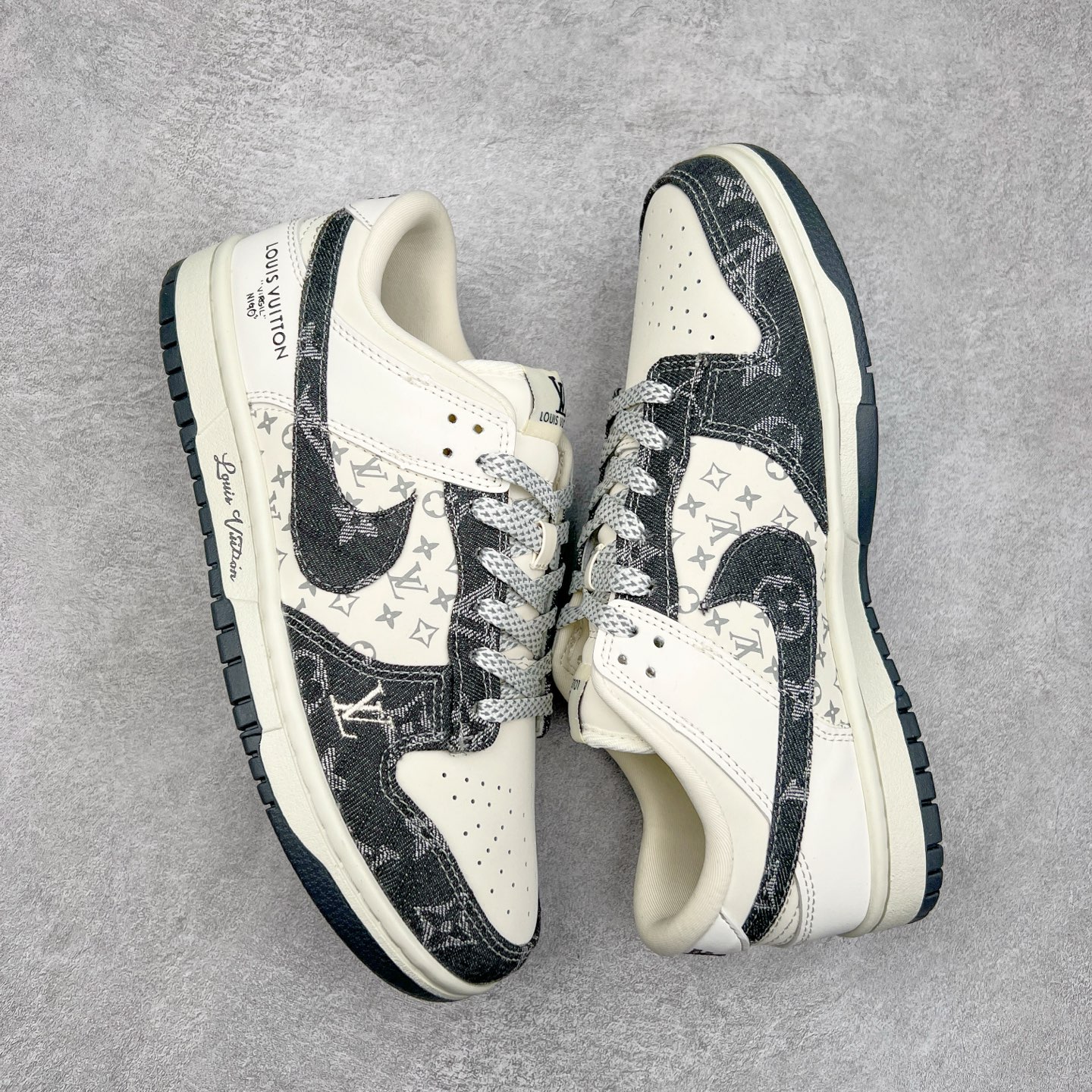 图片[3]-NK Dunk Low 定制配色 CH8311-236 大厂出品 极力推荐 原装头层材料 独家版型蒸餾加工帶來的是更好的视觉和脚感体验大厂纯原品质出货 清洁度 电绣工艺 皮料切割干净无任何毛边 细节完美 实拍调校N版已经零色差零失真 百分百还原实物色彩所见即所得 不存在货不对板色差等低级问题 选购参考实物拍摄 不混卖不参货 只用心做好货严格选品 承诺混一赔十 尺码：36 36.5 37.5 38 38.5 39 40 40.5 41 42 42.5 43 44 44.5 45-选品中心