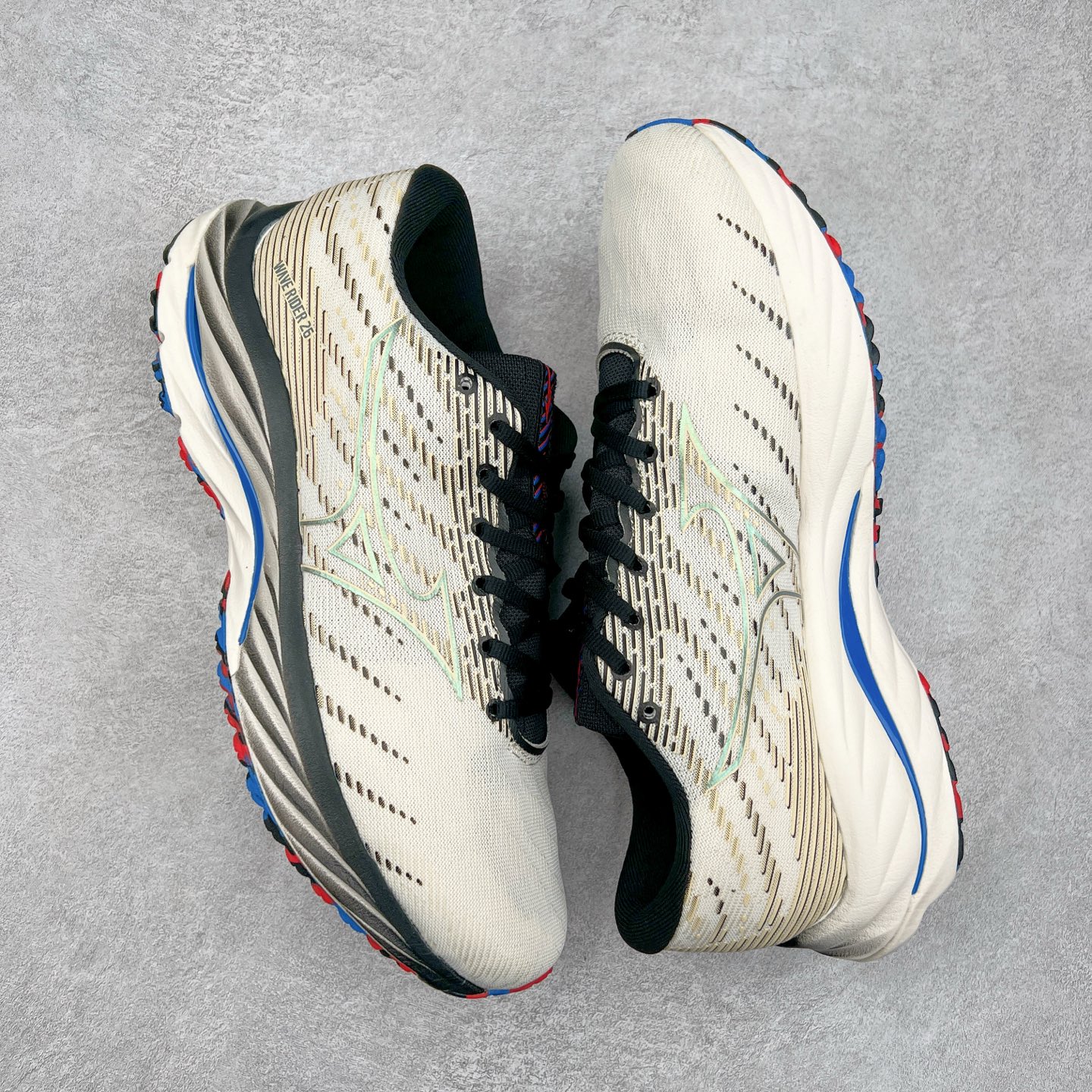 图片[3]-Mizuno Wave Rider 27 美津浓复古厚底织物合成革防滑耐磨透气低帮休闲跑步鞋 美津浓（Mizuno）是日本美津浓株式会社于1906年创立的运动品牌，经过一个多世纪的不断努力现已成为世界著名的运动器具、服装和鞋类生产商。美津浓力求服务于各类运动项目，并竭力使运动生活更加愉快和振奋。产品种类齐全，覆盖几乎全部主要运动项目，达到30万多个品类。尺码：36 36.5 37.5 38 38.5 39 40 40.5 41 42 42.5 43 44 44.5 45-选品中心