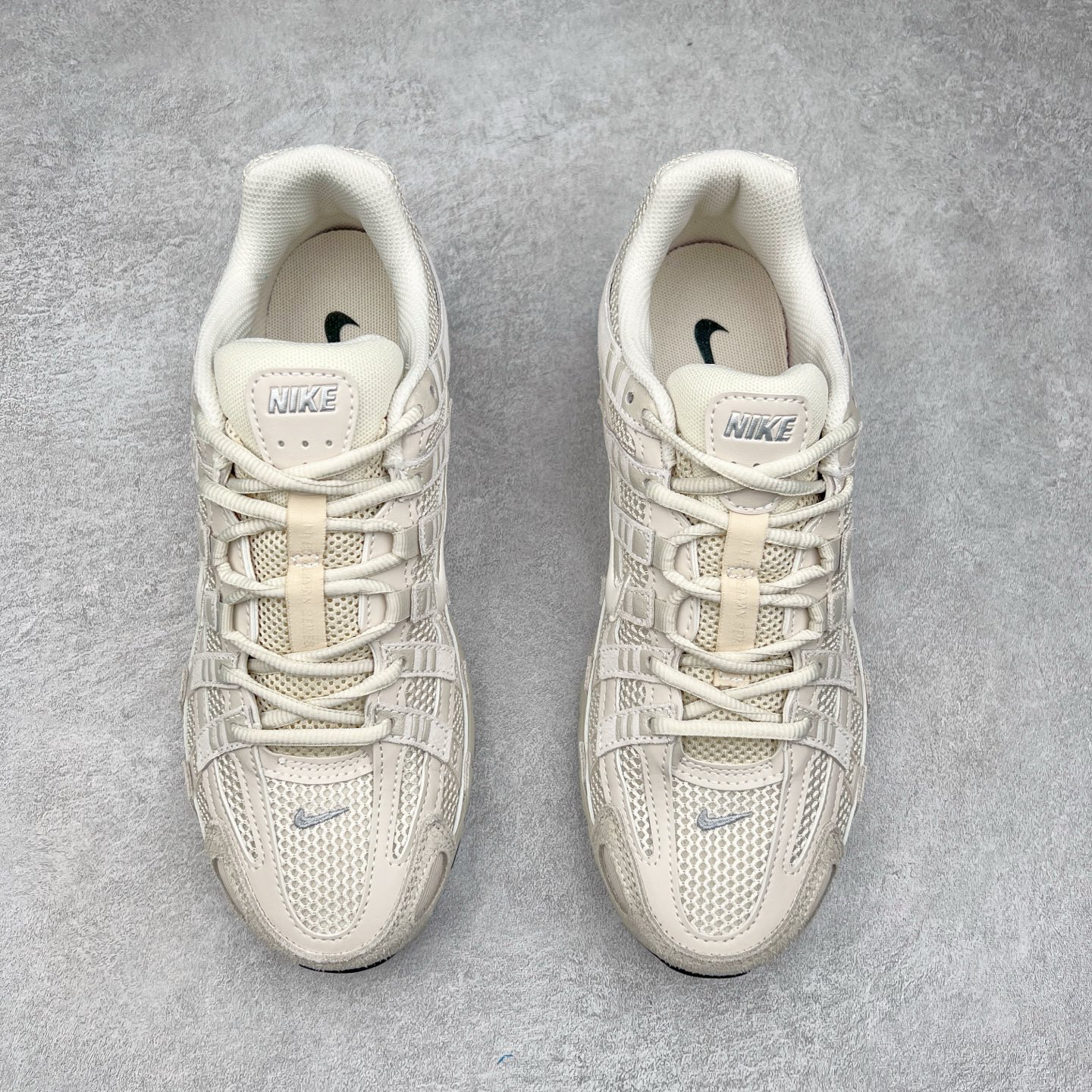 图片[2]-NK P-6000 系列低帮复古老爹风休闲运动舒适慢跑鞋 HF0015-100 购入原鞋原装纸板楦头开发 独家私模四层组合大底 市场唯一正确版本 良心定价 新配色陆续出货 进口三文治网面 融合 Pegasus 过往运动鞋设计 助力 21 世纪早期跑步运动跃升时尚新高度 采用透气网眼布、运动风格线条和耐穿覆面 兼具吸睛外观和舒适感受 中底泡绵以田径赛道为灵感 打造厚实设计 缔造出众缓震性能 尺码：36 36.5 37.5 38 38.5 39 40 40.5 41 42 42.5 43 44 44.5 45-选品中心