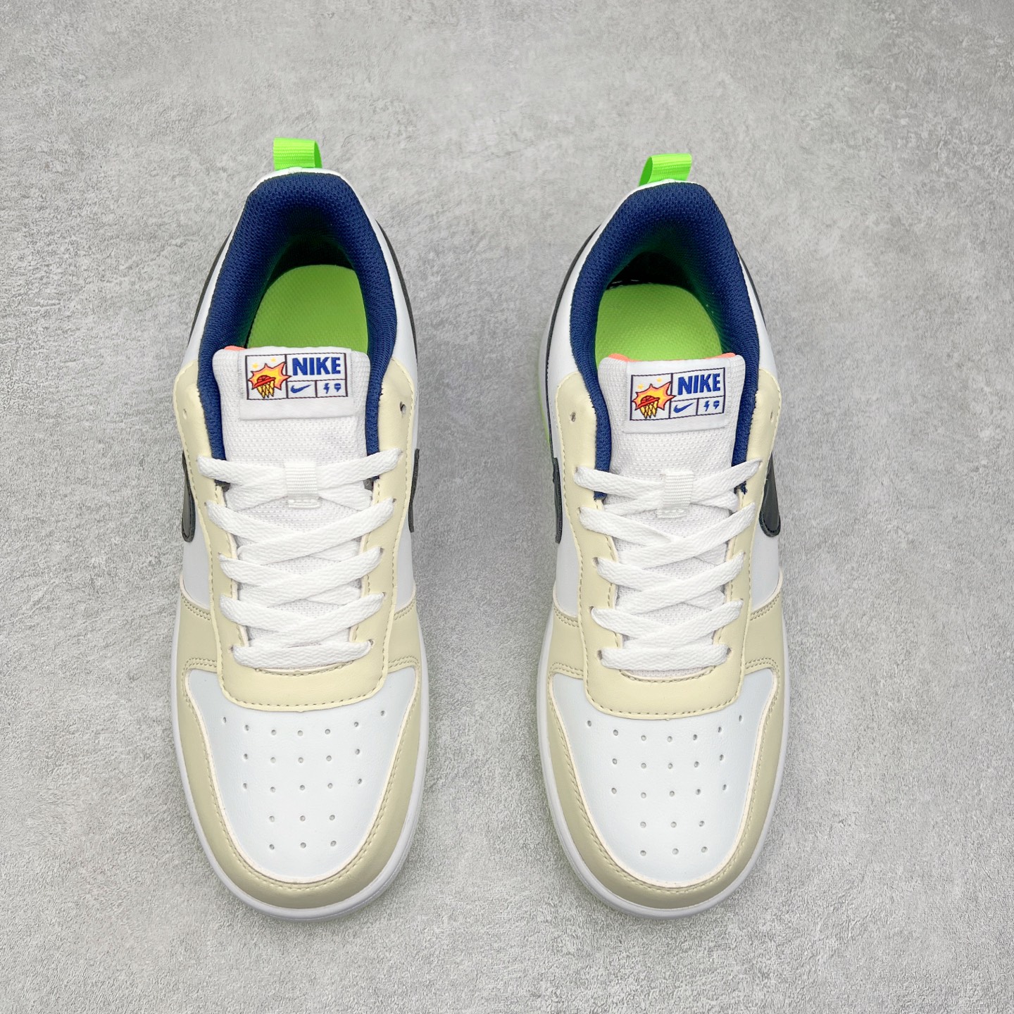 图片[2]-NK Court Borough Low CB2 小空军低帮百搭透气休闲运动板鞋 HF0742-161 口碑实力大厂出品 出货即市场巅峰 全套原纸板楦头开发 原汁原味 完美呈现版型 原数据独家私模大底 超高清洁度 极限压缩成本 超级跑量款式 经典耐用的设计 兼顾舒适脚感和出众风范 演绎匠心之作 结构性的支撑贴合感结合复古篮球设计 塑就场外全明星风范 尺码：35.5 36 36.5 37.5 38 38.5 39 40 40.5 41 42 42.5 43 44 44.5 45 46 47.5-选品中心