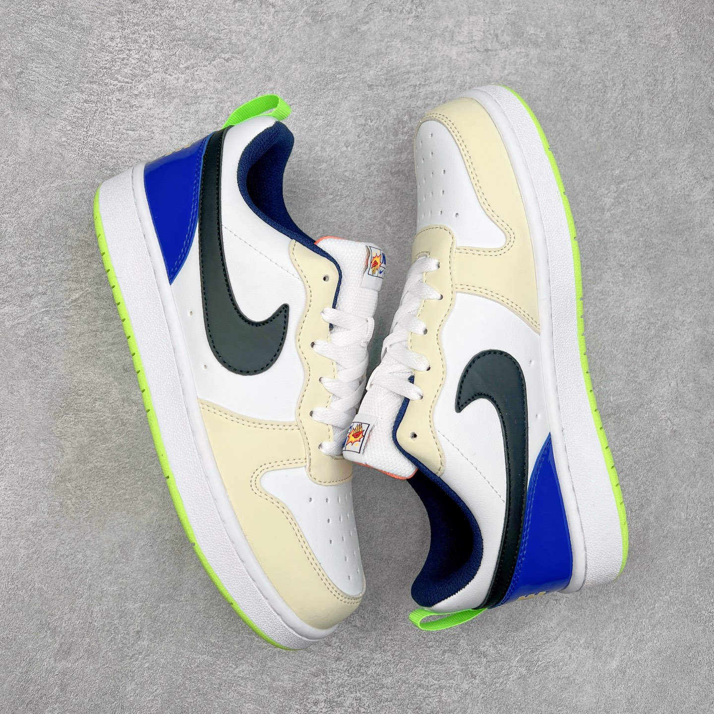 图片[3]-NK Court Borough Low CB2 小空军低帮百搭透气休闲运动板鞋 HF0742-161 口碑实力大厂出品 出货即市场巅峰 全套原纸板楦头开发 原汁原味 完美呈现版型 原数据独家私模大底 超高清洁度 极限压缩成本 超级跑量款式 经典耐用的设计 兼顾舒适脚感和出众风范 演绎匠心之作 结构性的支撑贴合感结合复古篮球设计 塑就场外全明星风范 尺码：35.5 36 36.5 37.5 38 38.5 39 40 40.5 41 42 42.5 43 44 44.5 45 46 47.5-选品中心