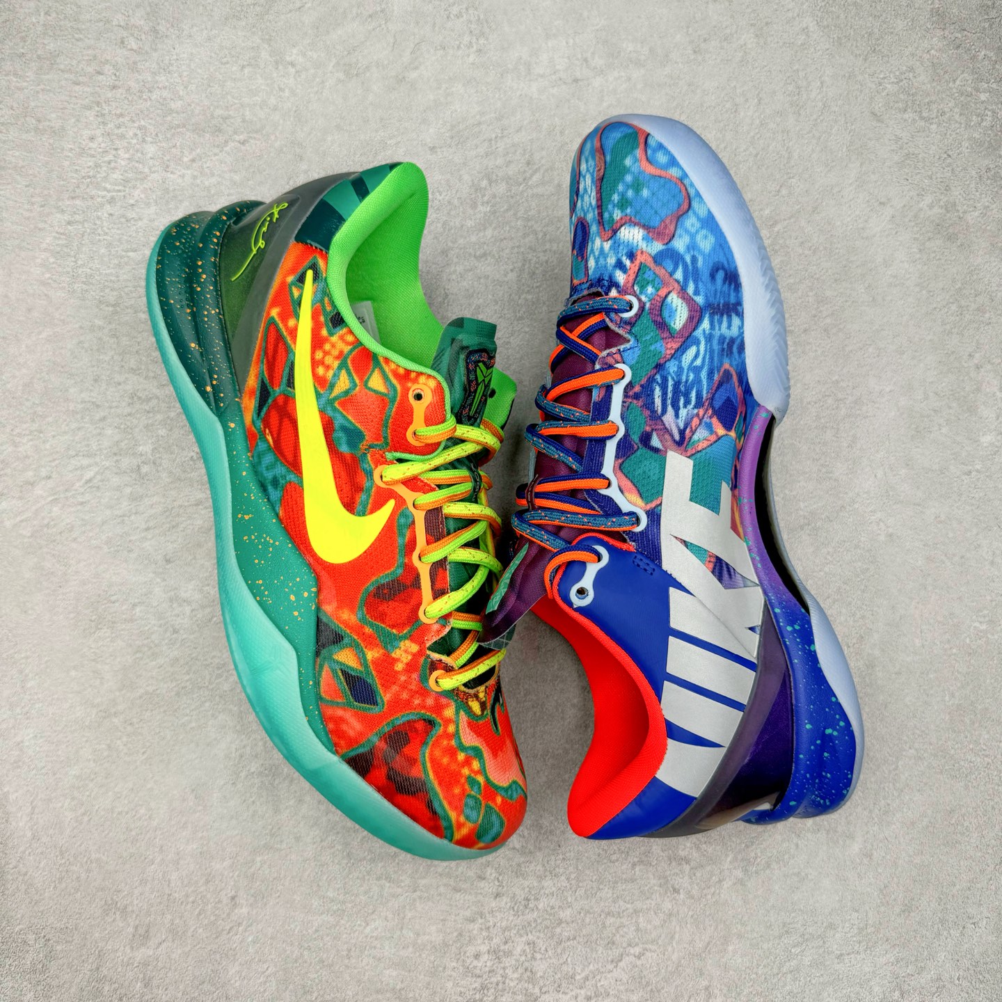 图片[3]-＃S2纯原 NK Zoom Kobe Ⅷ System 科比8代复刻实战运动低帮文化篮球鞋 鸳鸯配色 HM9621-900 React科技鞋垫加持 实战配置直接拉满 原楦纸板开发 鞋身流线型、后跟塑形 区分土肥圆 原厂针织鞋面一针一线匹配原版 全身鞋材卡料色独家定制 唯一万针立体刺绣SWOOSH 真实底模最大48.5 实战利器 专供海外市场 尺码：40 40.5 41 42 42.5 43 44 44.5 45 46 47.5 48.5 （脚宽、脚胖 建议买大半码）-选品中心