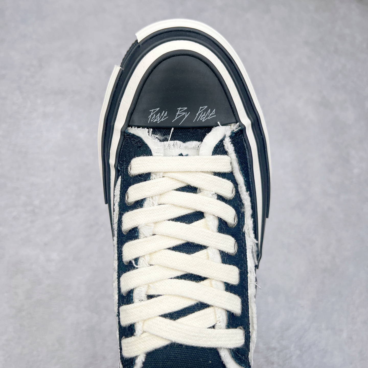 图片[4]-＃零售版 吴建豪个人新锐品牌 xVESSEL G.O.P. Low解构重叠厚底软木低帮百搭增高帆布硫化板鞋 东莞纯原 大厂出品 目前为止唯一天花板版本纯原级别 众明星网红上脚支持扫码防伪标签特殊效果 支持NFC网页编码识别 升级厚实木塞内底 纯手工贴合多重围条硫化工艺 正确渐变效果原盒包装物 采用12蛊司厚实舒适帆布面料 流苏做旧复古效果 余文乐 蔡徐坤助攻款式 尺码：35 36 37 38 39 40 41 42 43 44 45-选品中心