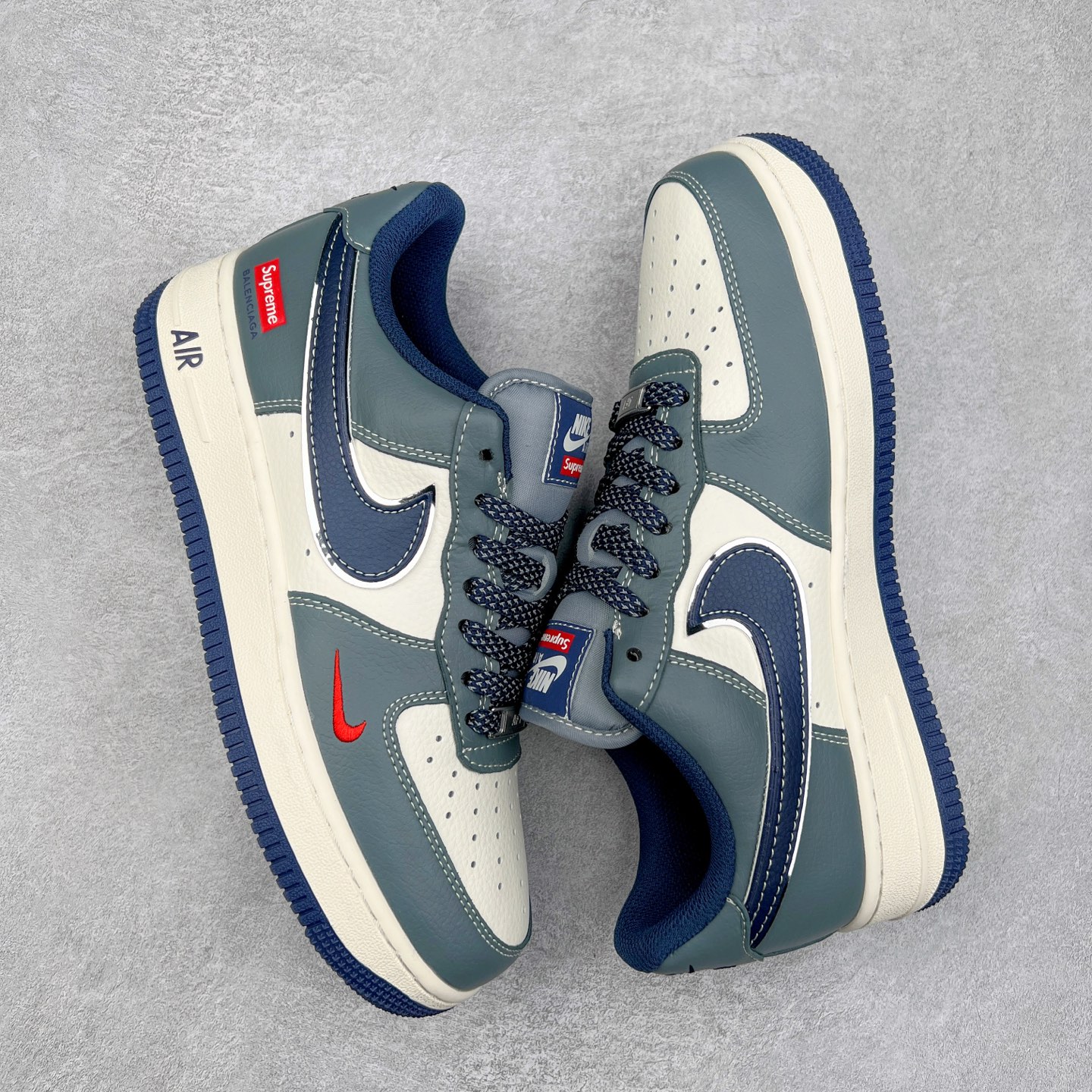 图片[3]-NK Air Force 1´07 Low 空军一号低帮百搭休闲运动板鞋 XZ6188-382 柔软、弹性十足的缓震性能和出色的中底设计 横跨复古与现代的外型结合 造就出风靡全球 三十多年的Force 1 直到今天还深受青睐 实拍调校N版已经零色差零失真 百分百还原实物色彩所见即所得 不存在货不对板色差等低级问题 选购参考实物拍摄 不混卖不参货 只用心做好货严格选品 承诺混一赔十 尺码：36 36.5 37.5 38 38.5 39 40 40.5 41 42 42.5 43 44 44.5 45-选品中心