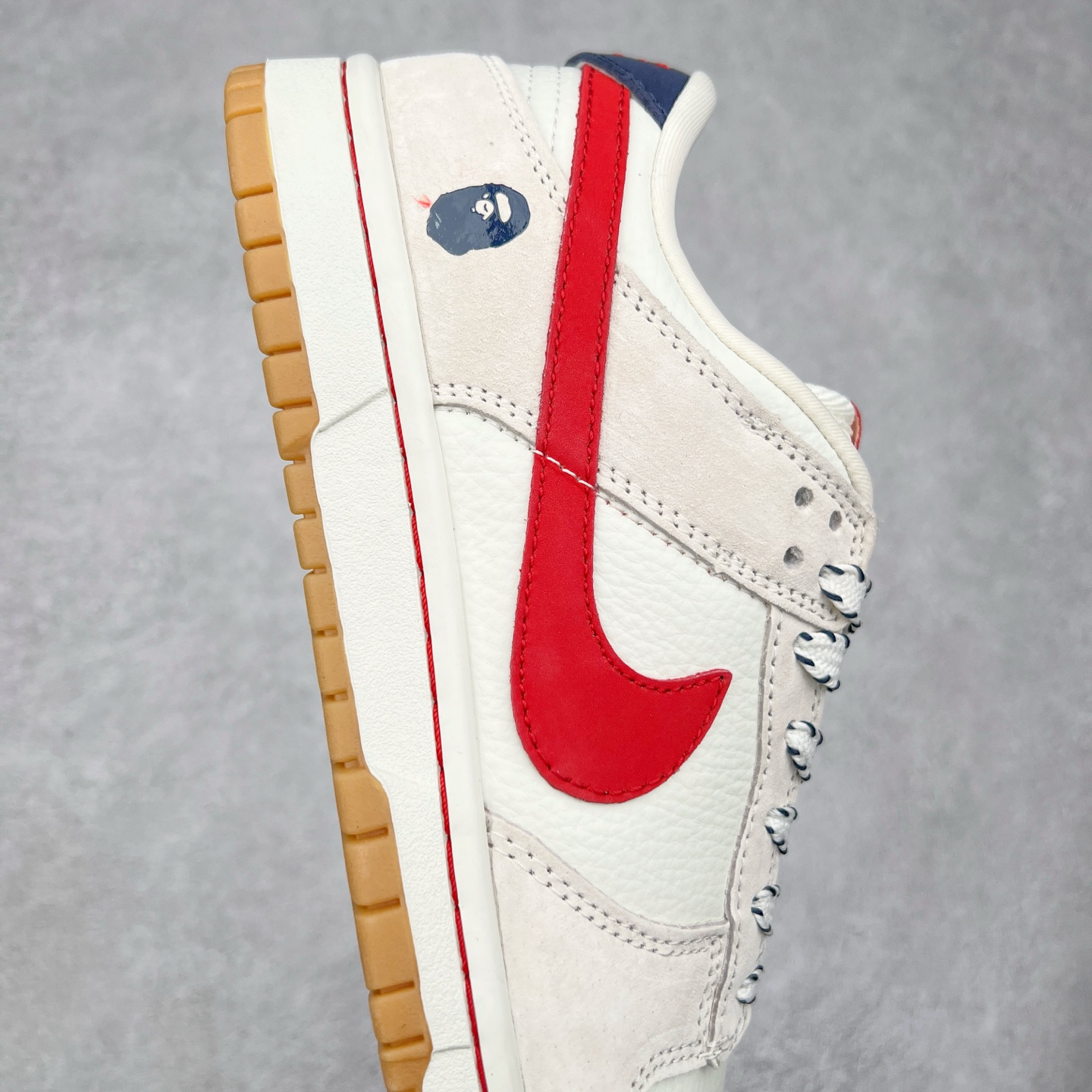 图片[6]-NK Dunk Low 定制配色 CH6336-228 大厂出品 极力推荐 原装头层材料 独家版型蒸餾加工帶來的是更好的视觉和脚感体验大厂纯原品质出货 清洁度 电绣工艺 皮料切割干净无任何毛边 细节完美 实拍调校N版已经零色差零失真 百分百还原实物色彩所见即所得 不存在货不对板色差等低级问题 选购参考实物拍摄 不混卖不参货 只用心做好货严格选品 承诺混一赔十 尺码：36 36.5 37.5 38 38.5 39 40 40.5 41 42 42.5 43 44 44.5 45-选品中心