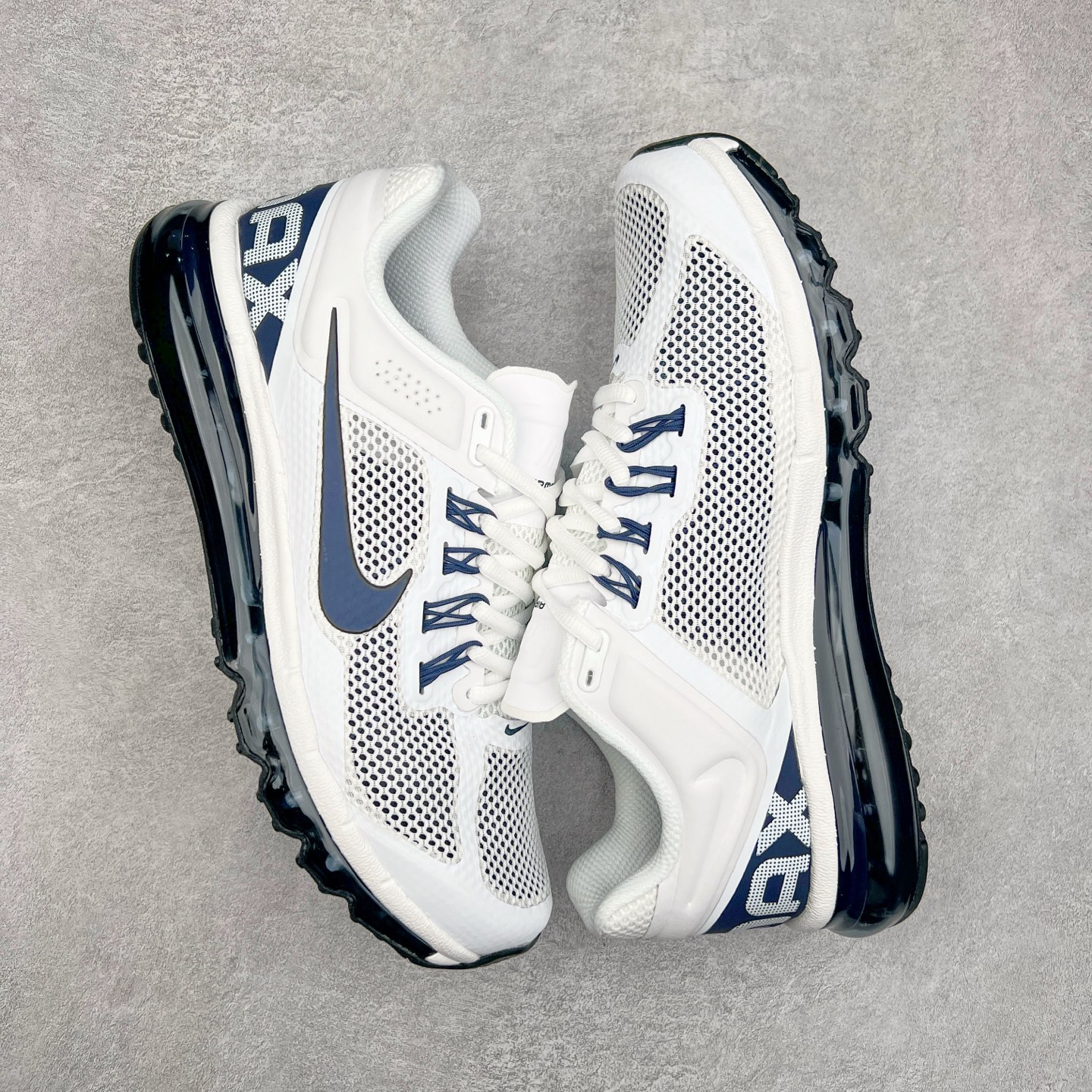 图片[3]-＃纯原 NK Air Max 2013 经典舒适时尚耐磨透气低帮气垫跑步鞋 HF3660-101 携时尚设计闪亮回归 出众有型 采用网眼布细节和运动风无缝覆面 助你保持清爽感受 塑就焕新造型 经典 Flywire 设计搭配经典全掌型 Max Air 缓震配置 缔造出众舒适感和支撑效果实拍调校N版已经零色差零失真 百分百还原实物色彩所见即所得 不存在货不对板色差等低级问题 选购参考实物拍摄 不混卖不参货 只用心做好货严格选品 承诺混一赔十 尺码：35.5 36 36.5 37.5 38 38.5 39 40 40.5 41 42 42.5 43 44 44.5 45 46 46.5-选品中心