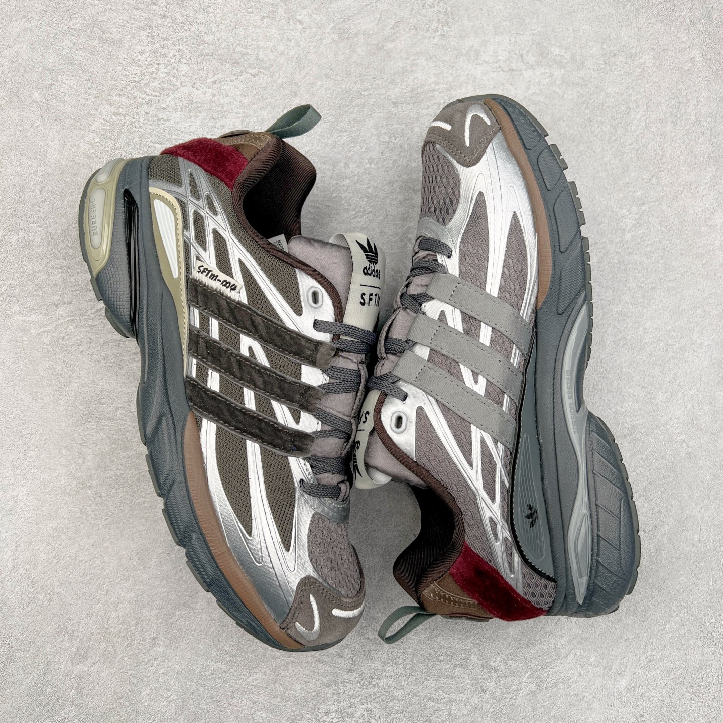 图片[3]-SFTM x AD Originals ADISTAR CUSHION 联名复古舒适防滑耐磨低帮生活休闲鞋 JH9009 实拍调校N版已经零色差零失真 百分百还原实物色彩所见即所得 不存在货不对板色差等低级问题 选购参考实物拍摄 不混卖不参货 只用心做好货严格选品 承诺混一赔十 尺码：36 36.5 37.5 38 38.5 39 40 40.5 41 42 42.5 43 44 44.5 45-选品中心