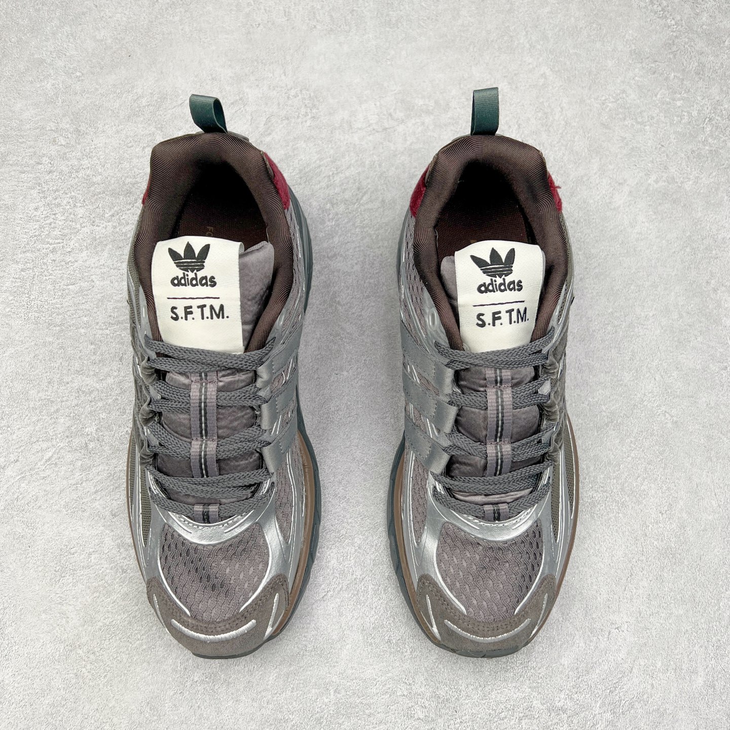 图片[2]-SFTM x AD Originals ADISTAR CUSHION 联名复古舒适防滑耐磨低帮生活休闲鞋 JH9009 实拍调校N版已经零色差零失真 百分百还原实物色彩所见即所得 不存在货不对板色差等低级问题 选购参考实物拍摄 不混卖不参货 只用心做好货严格选品 承诺混一赔十 尺码：36 36.5 37.5 38 38.5 39 40 40.5 41 42 42.5 43 44 44.5 45-选品中心