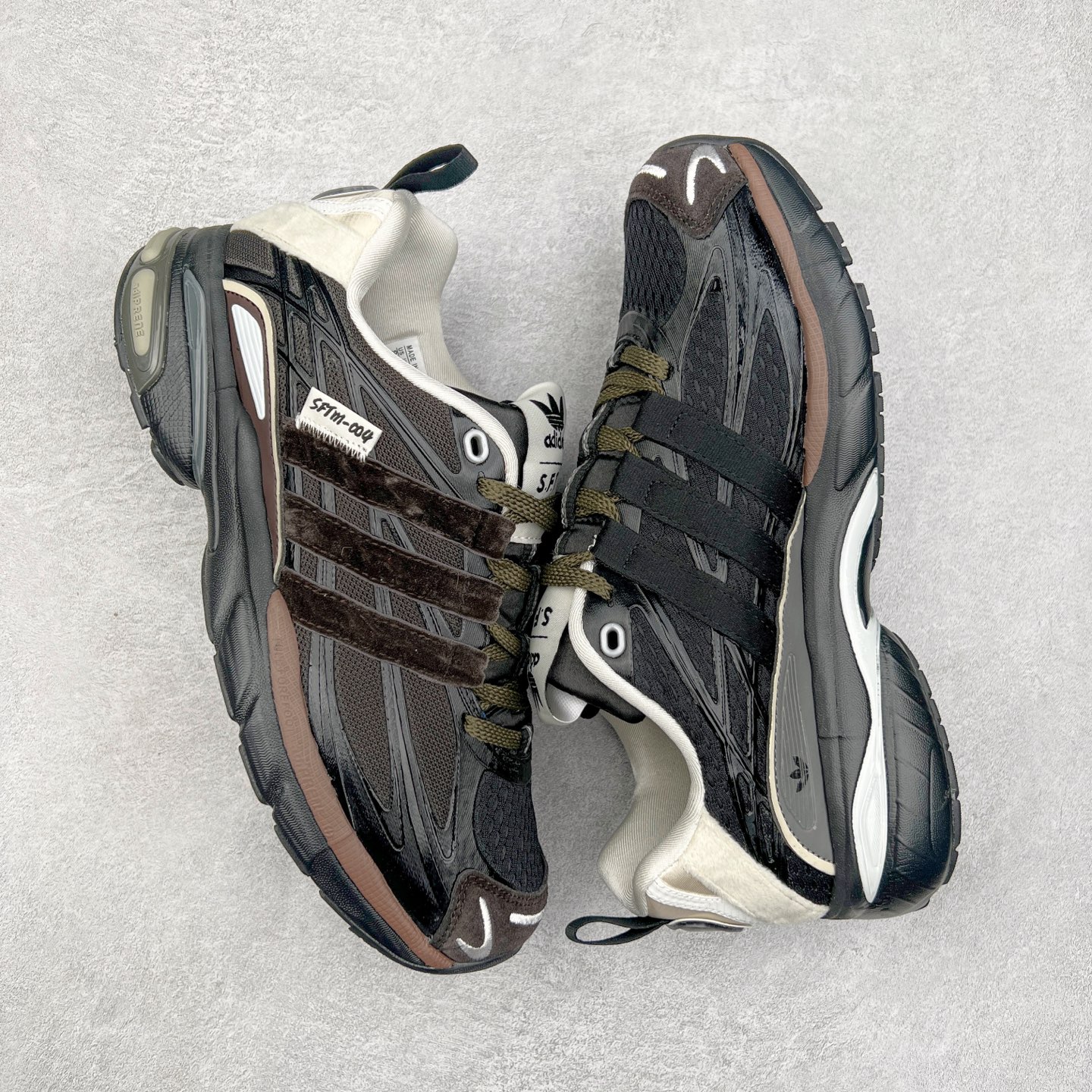 图片[3]-SFTM x AD Originals ADISTAR CUSHION 联名复古舒适防滑耐磨低帮生活休闲鞋 JH9007实拍调校N版已经零色差零失真 百分百还原实物色彩所见即所得 不存在货不对板色差等低级问题 选购参考实物拍摄 不混卖不参货 只用心做好货严格选品 承诺混一赔十 尺码：36 36.5 37.5 38 38.5 39 40 40.5 41 42 42.5 43 44 44.5 45-选品中心