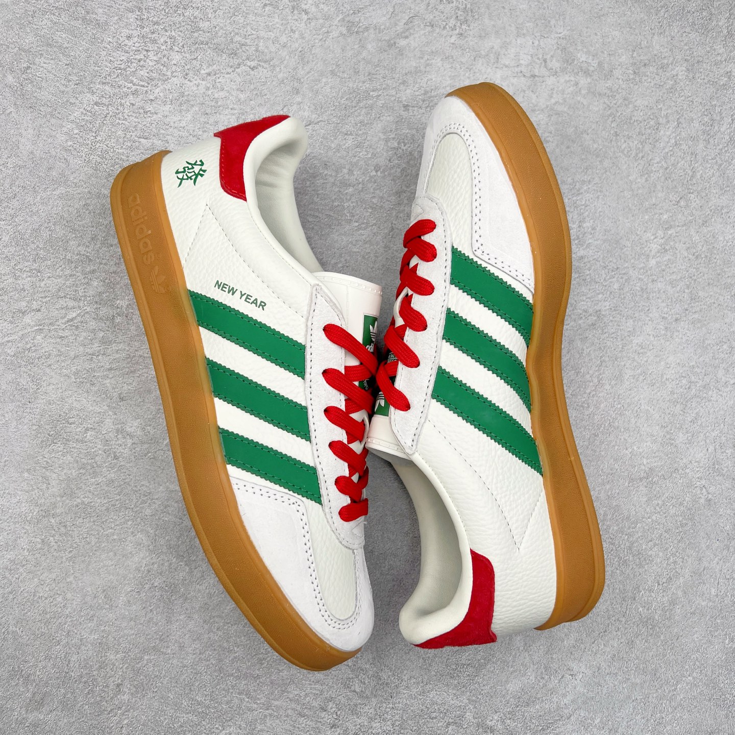 图片[3]-AD Gazelle Indoor Trainers 羚羊内训系列低帮复古百搭休闲运动德训风板鞋 CH6336 90年代经典的复刻版！自60年代以足球训练鞋面世以来,Gazelle就以其经典设计席卷全球。1991年版本的复刻,再造经典Gazelle。采用皮革打造,搭配浊色细节,让这款经典更加简约。尺码：36 36⅔ 37⅓ 38 38⅔ 39⅓ 40 40⅔ 41⅓ 42 42⅔ 43⅓ 44 44⅔ 45-选品中心