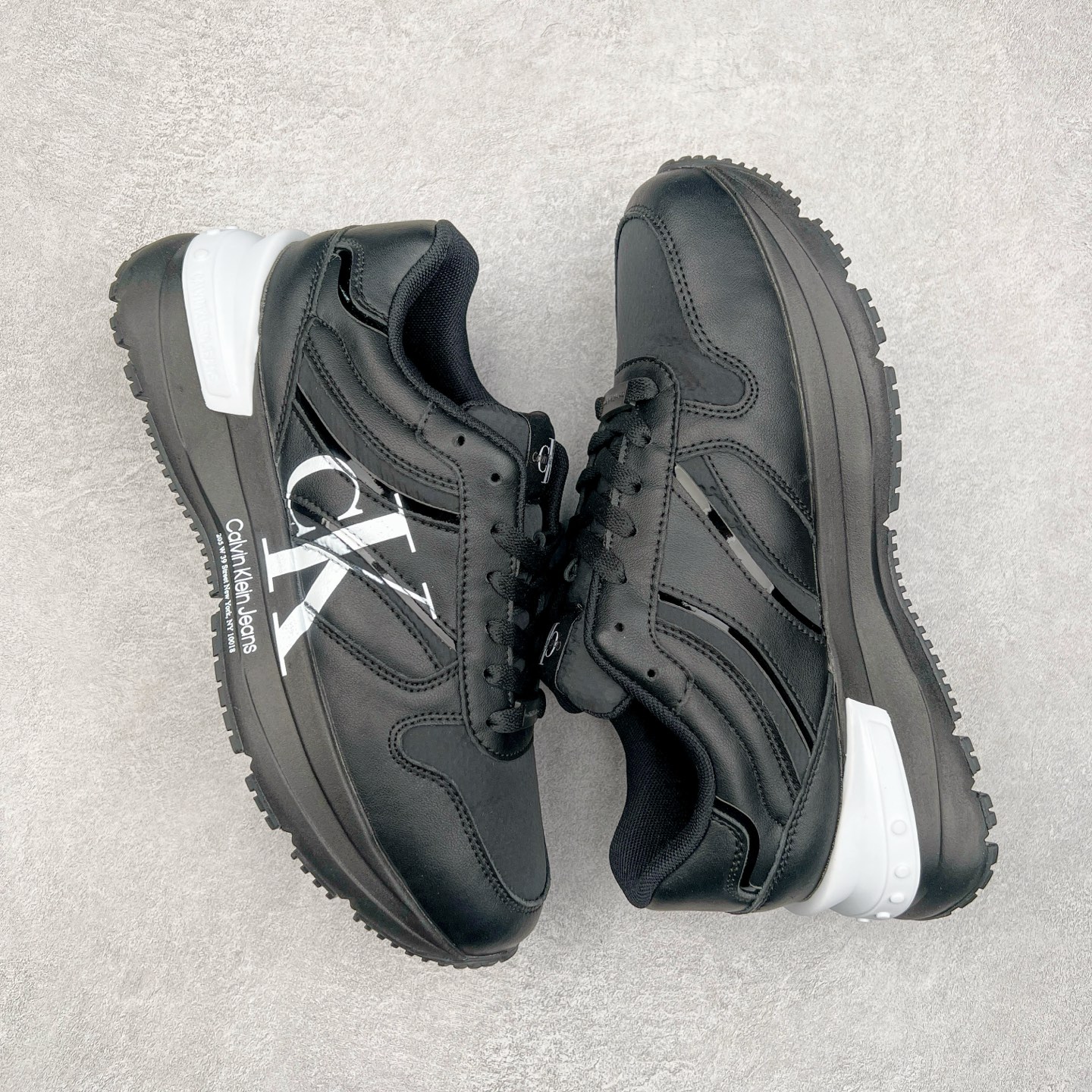 图片[3]-CALVIN KLEIN CK圆头系带 低帮 生活休闲鞋 尺码：35 36 37 38 39 40 41 42 43 44-选品中心