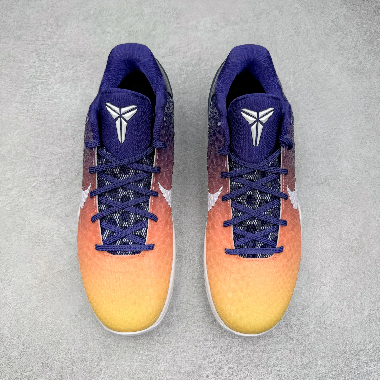 图片[2]-＃Star NK Zoom Kobe 6 Protro 科比六代 圈内顶级批次 完美复刻公司货 前掌超大Zoom Turbo气垫 后掌EVA缓震 真正的原汁原味 还原ZP脚感 全身鞋材卡料色独家定制 唯一正确喷漆工艺Swoosh 正确凹凸蛇鳞工艺 正确鞋面渐变效果 内全置真动飞态线 独立原厂模具 最大尺码达到48.5码 首批不拼图大几率过验 亲测已过 支持各种高强度实战 无需担心 上脚价 补货周期极长 脚宽建议买大半码 科比系列前掌偏窄 不影响二次销售 支持七天无理由退换 尺码：40 40.5 41 42 42.5 43 44 44.5 45 45.5 46 47.5 48.5-选品中心